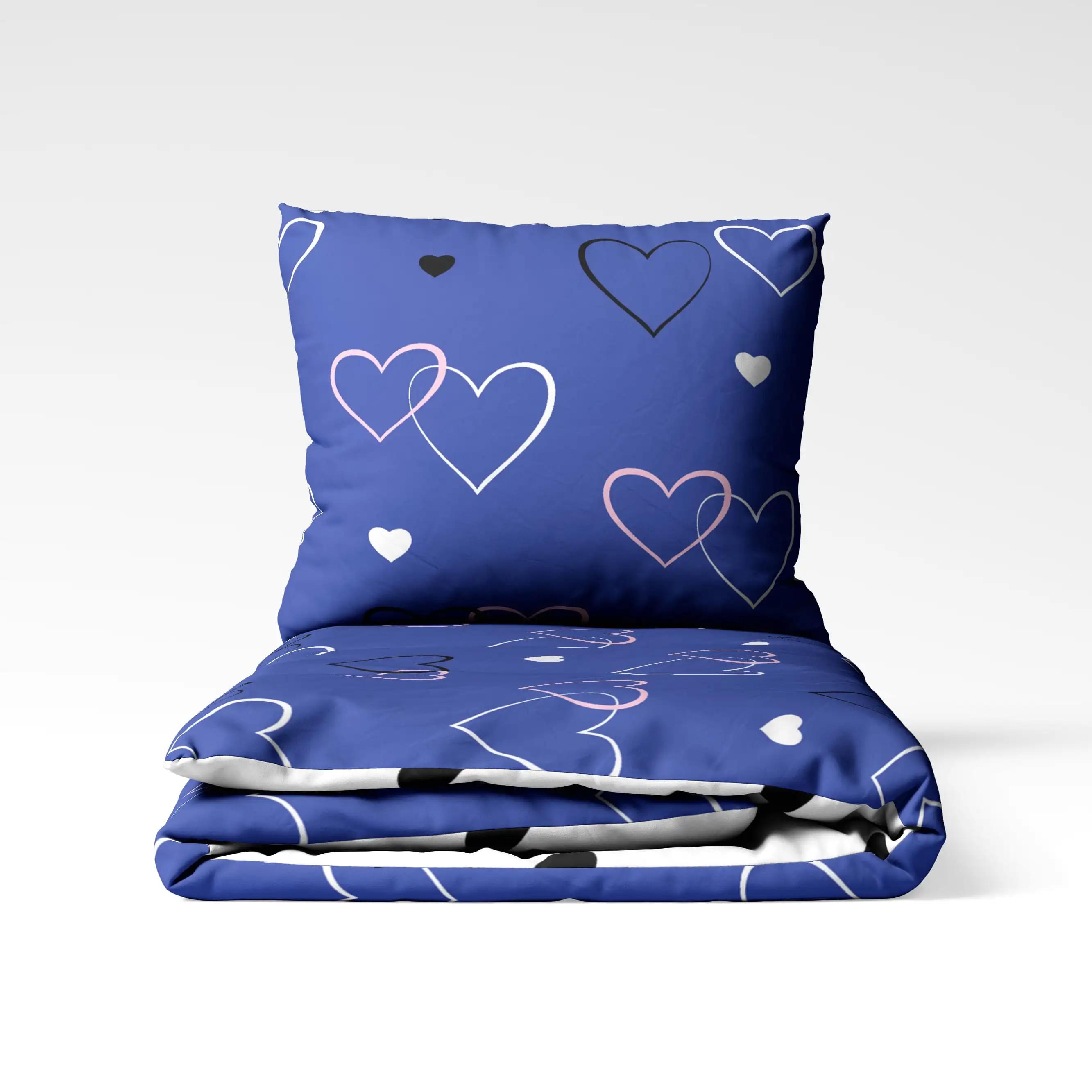Постільна білизна ТЕП "Happy Sleep" Navy Blue Love, 50x70