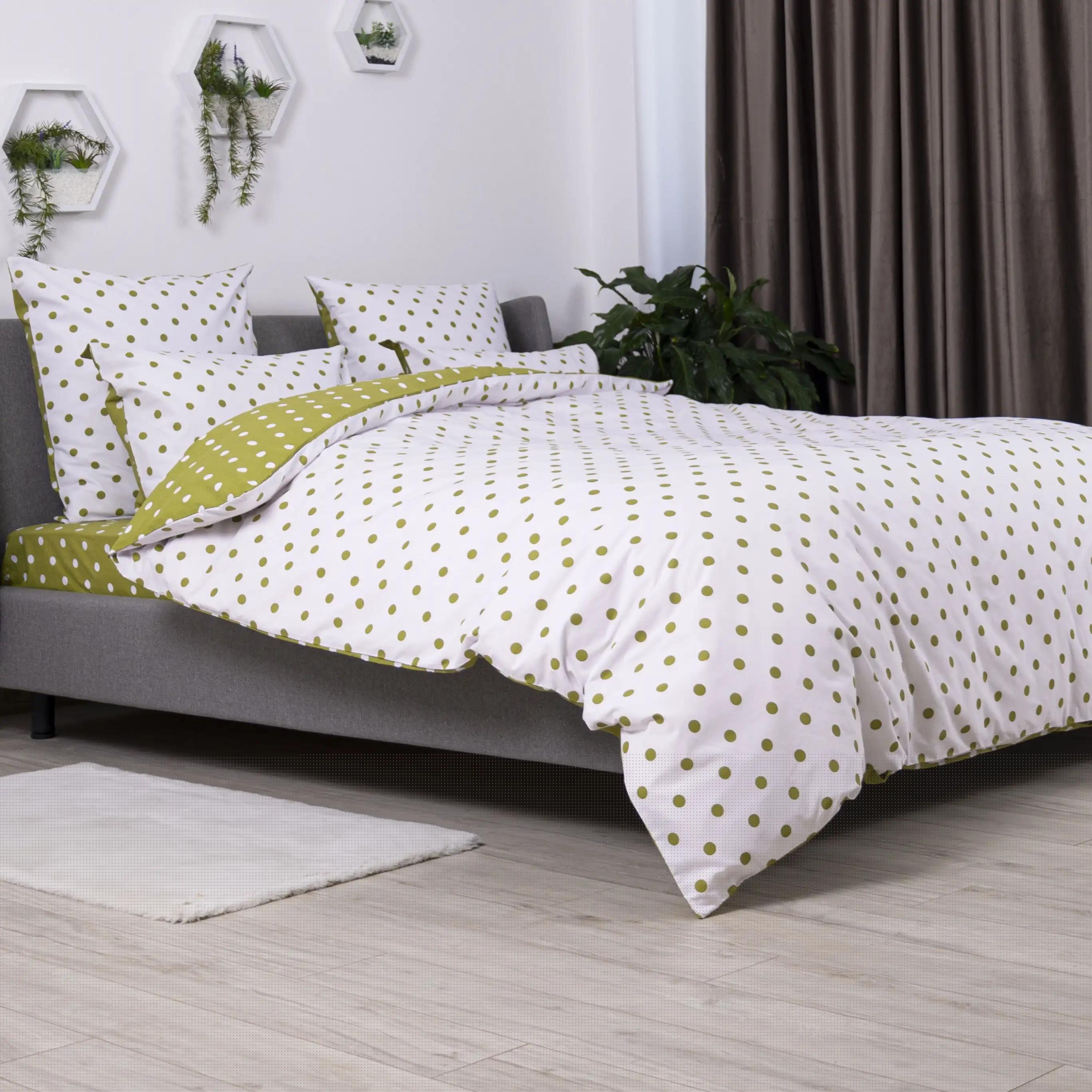 Постільна білизна "ТЕП" Olive Dots, 70x70, полуторна - Фото 4