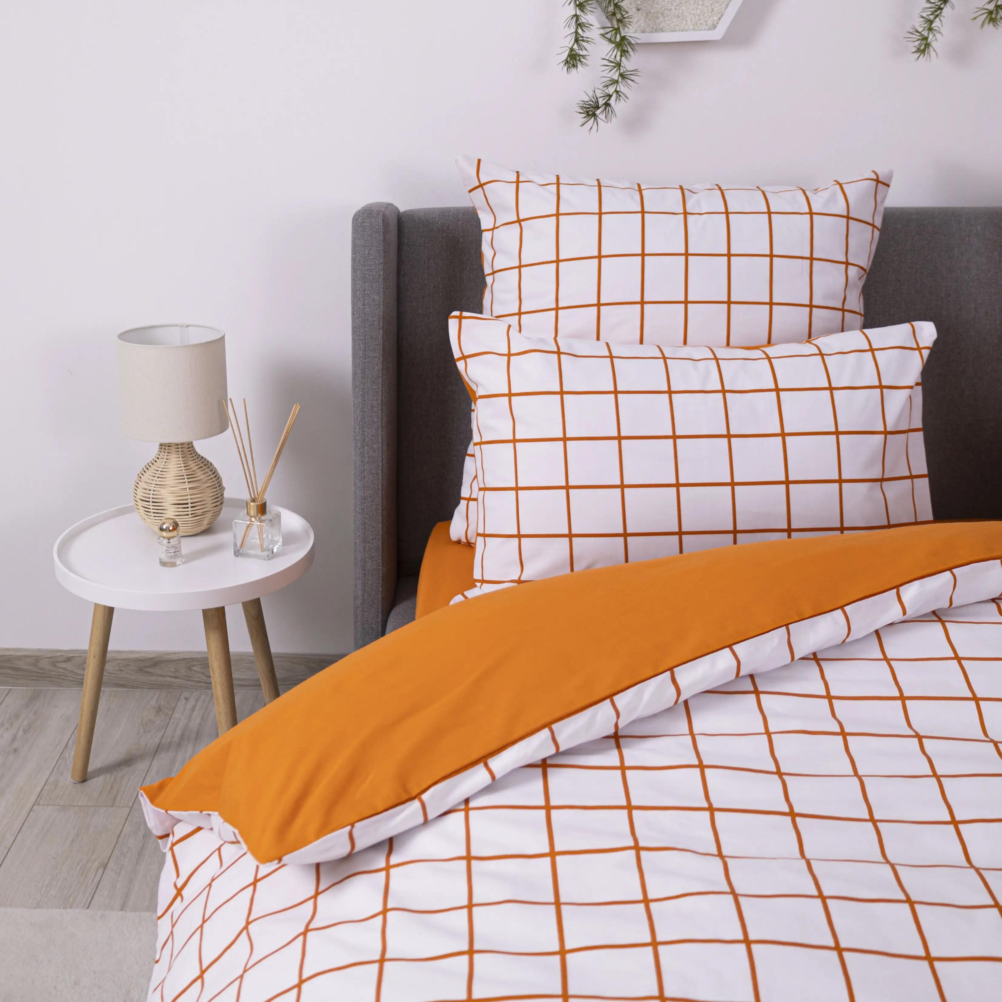 Постільна білизна "ТЕП" Terracotta Check, 70x70, полуторна - Фото 5