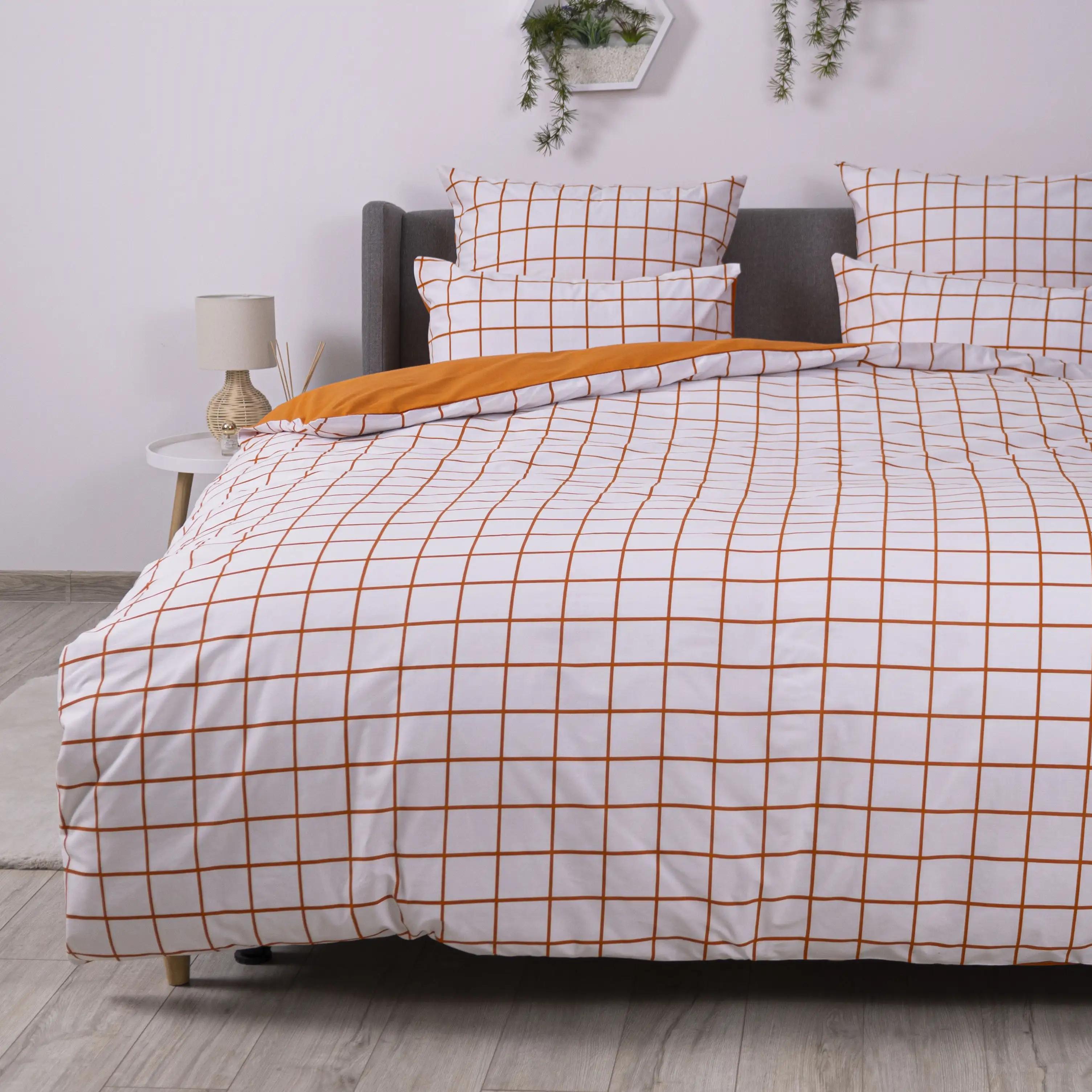 Постільна білизна "ТЕП" Terracotta Check, 70x70, полуторна - Фото 6
