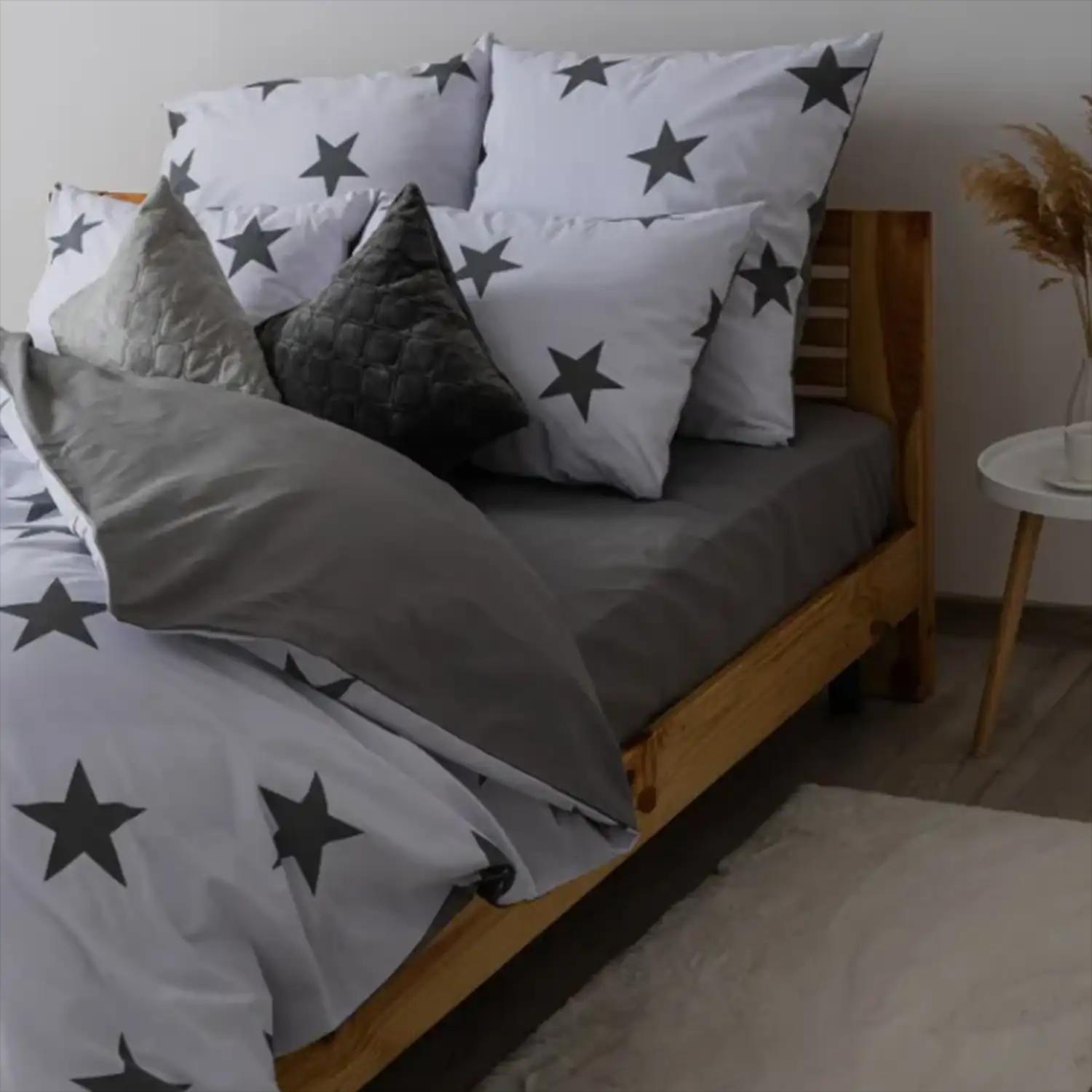 Постільна білизна ТЕП "Soft dreams" Morning Star Grey, 70x70, полуторна - Фото 5