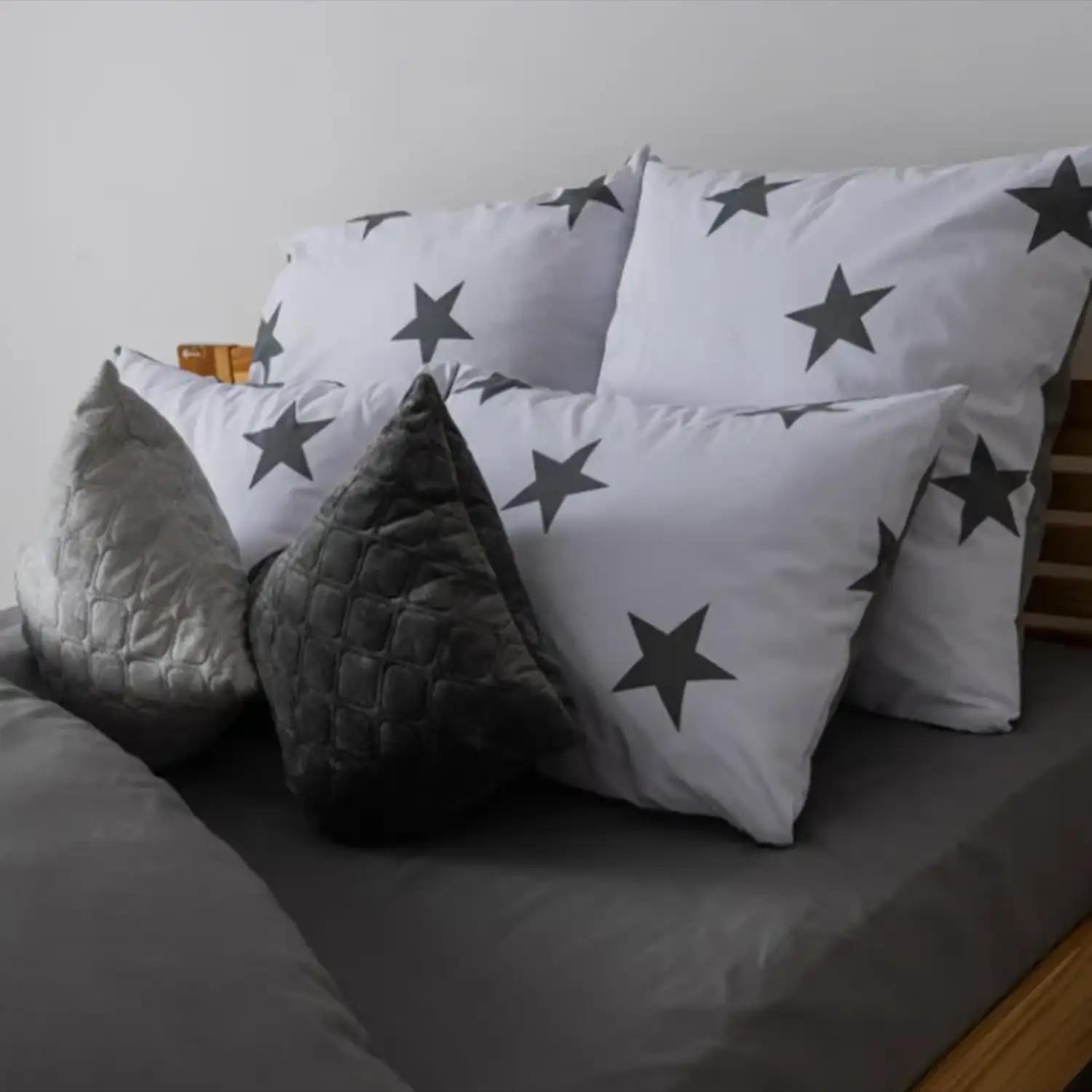 Постільна білизна ТЕП "Soft dreams" Morning Star Grey, 70x70, полуторна - Фото 6
