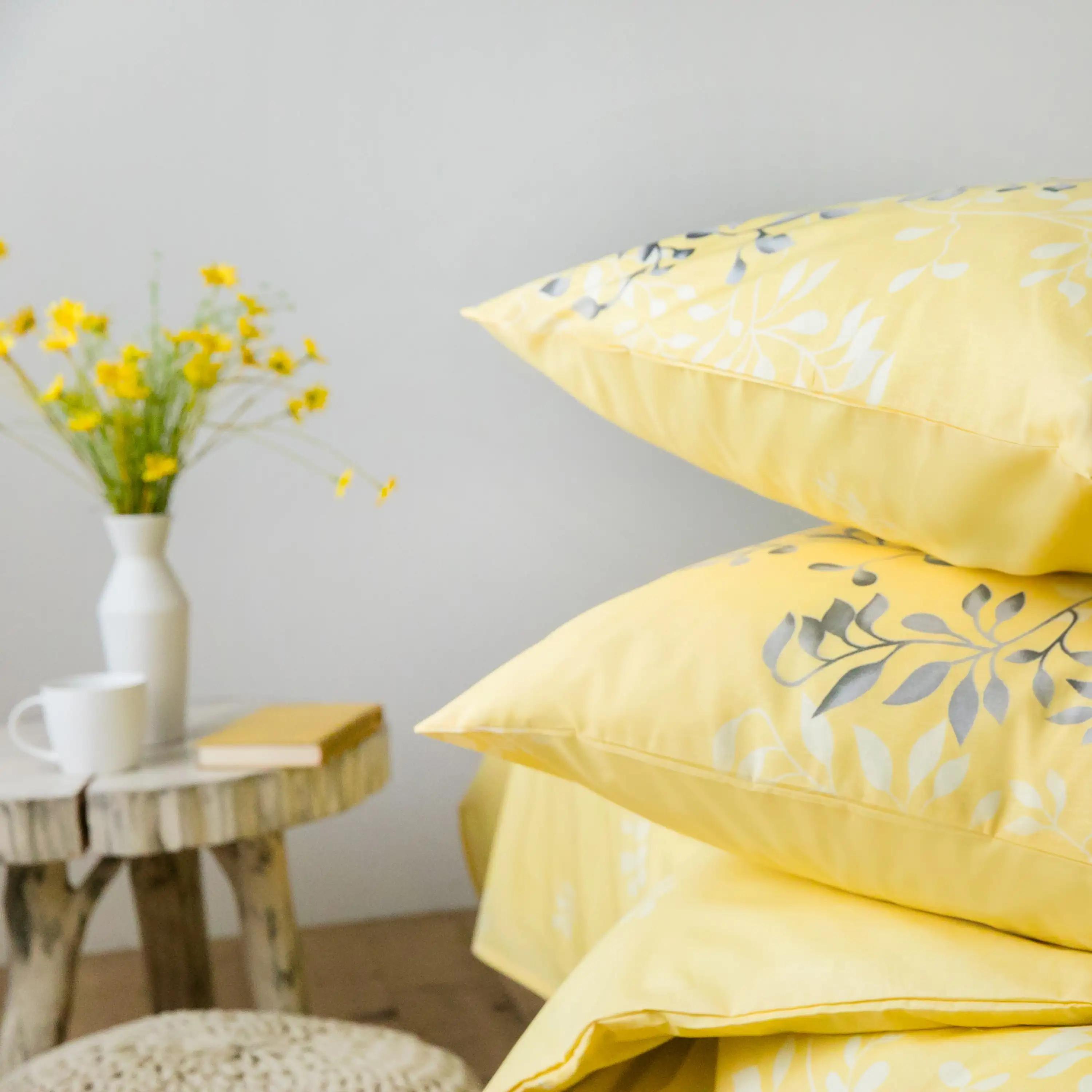 Постільна білизна ТЕП "Everyday collection" Black and Yellow, 70х70, полуторна - Фото 7