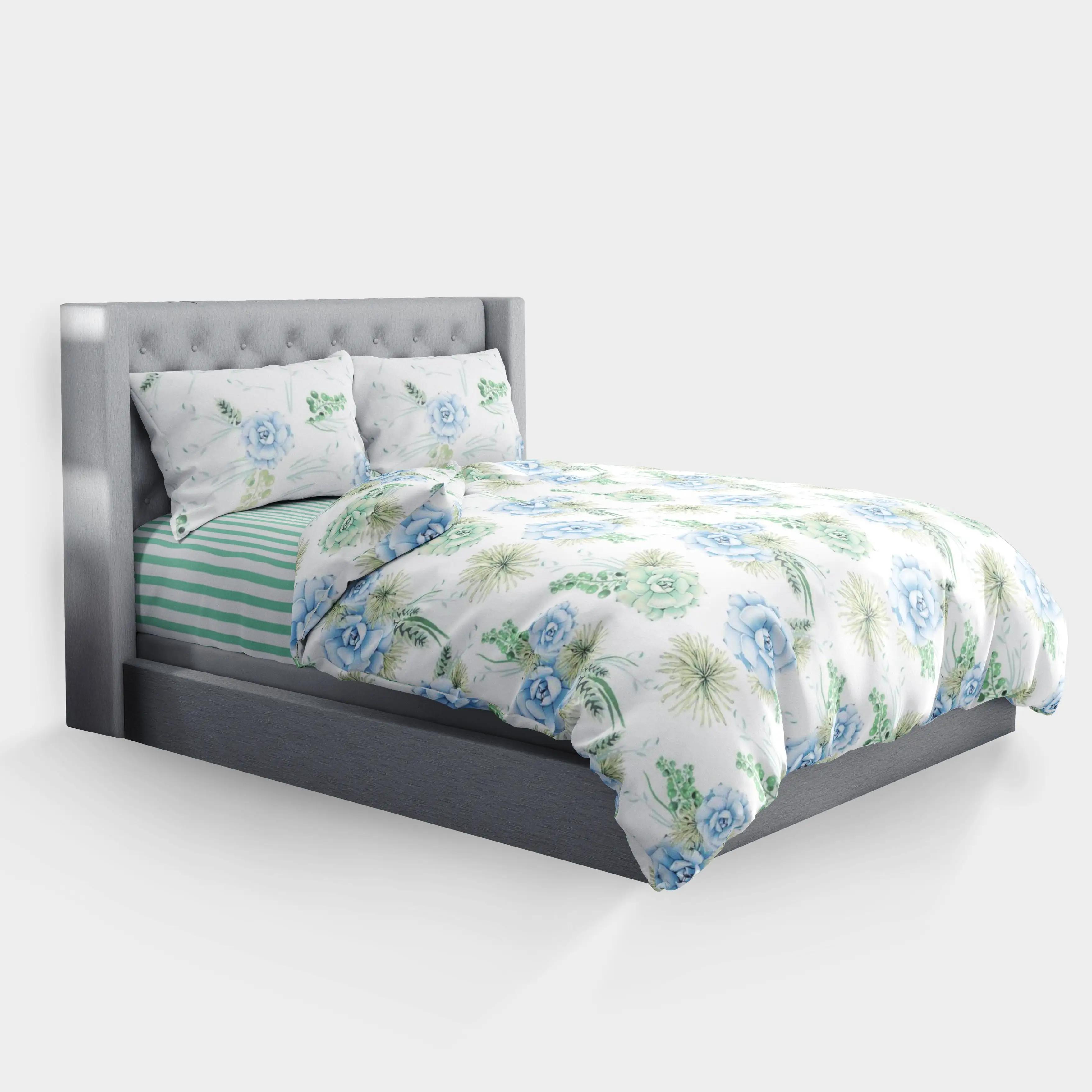 Постільна білизна "RANFORCE" Романс, полуторна - Фото 3