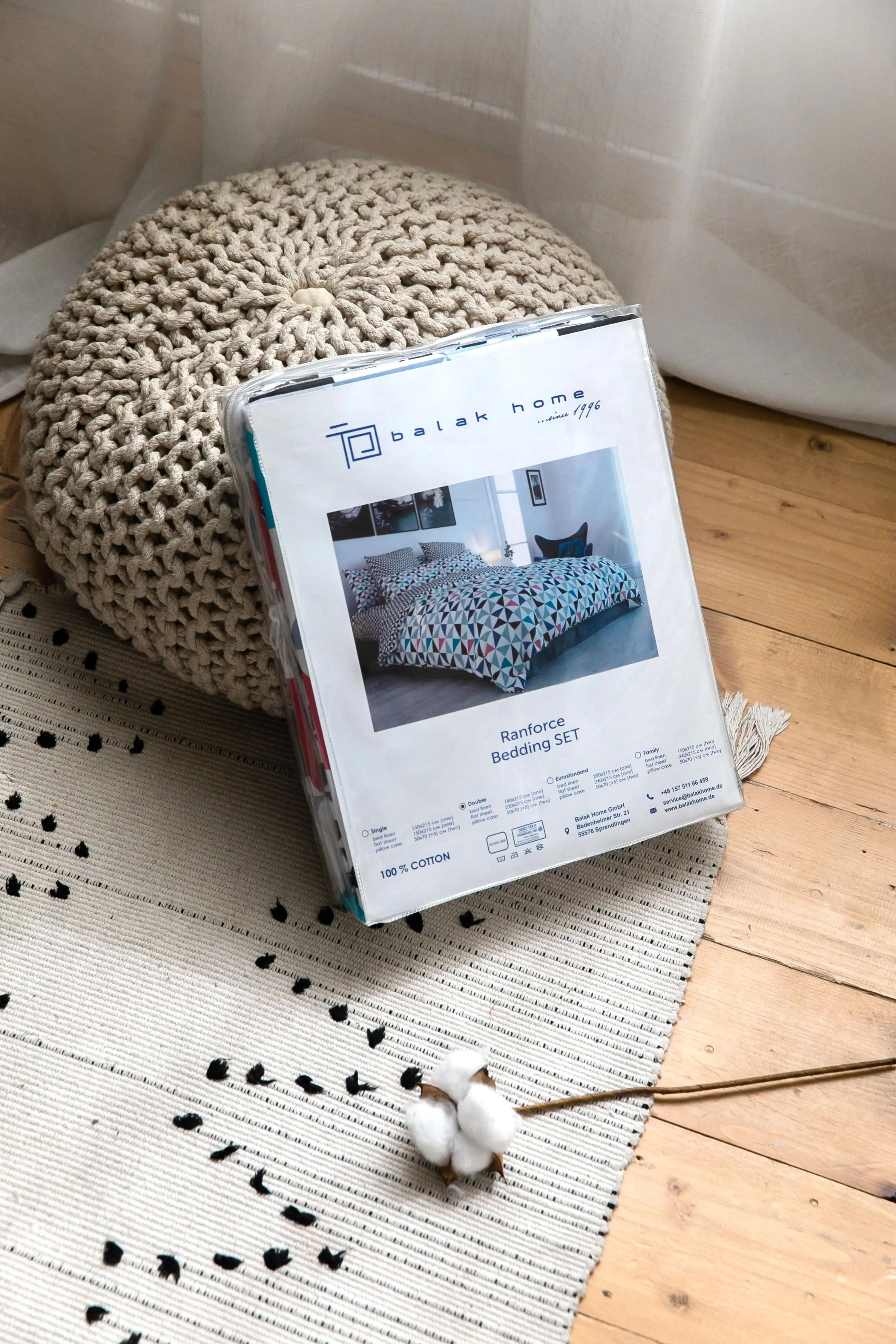 Постільна білизна "RANFORCE" Романс, полуторна - Фото 8