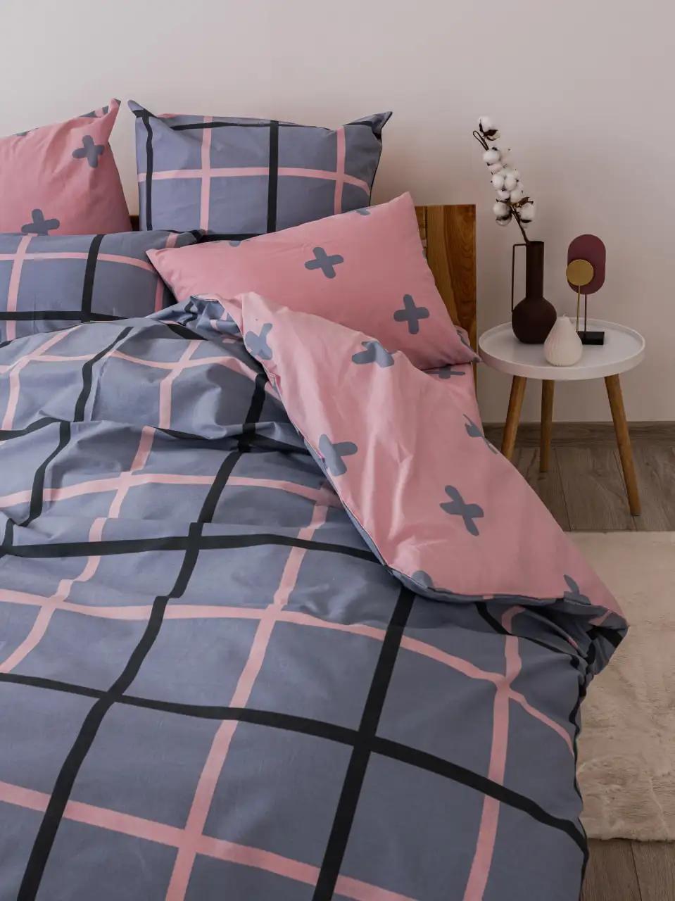 Комплект постільної білизни ТЕП "Happy Sleep" 331 PINCKY LINE, полуторна - Фото 4