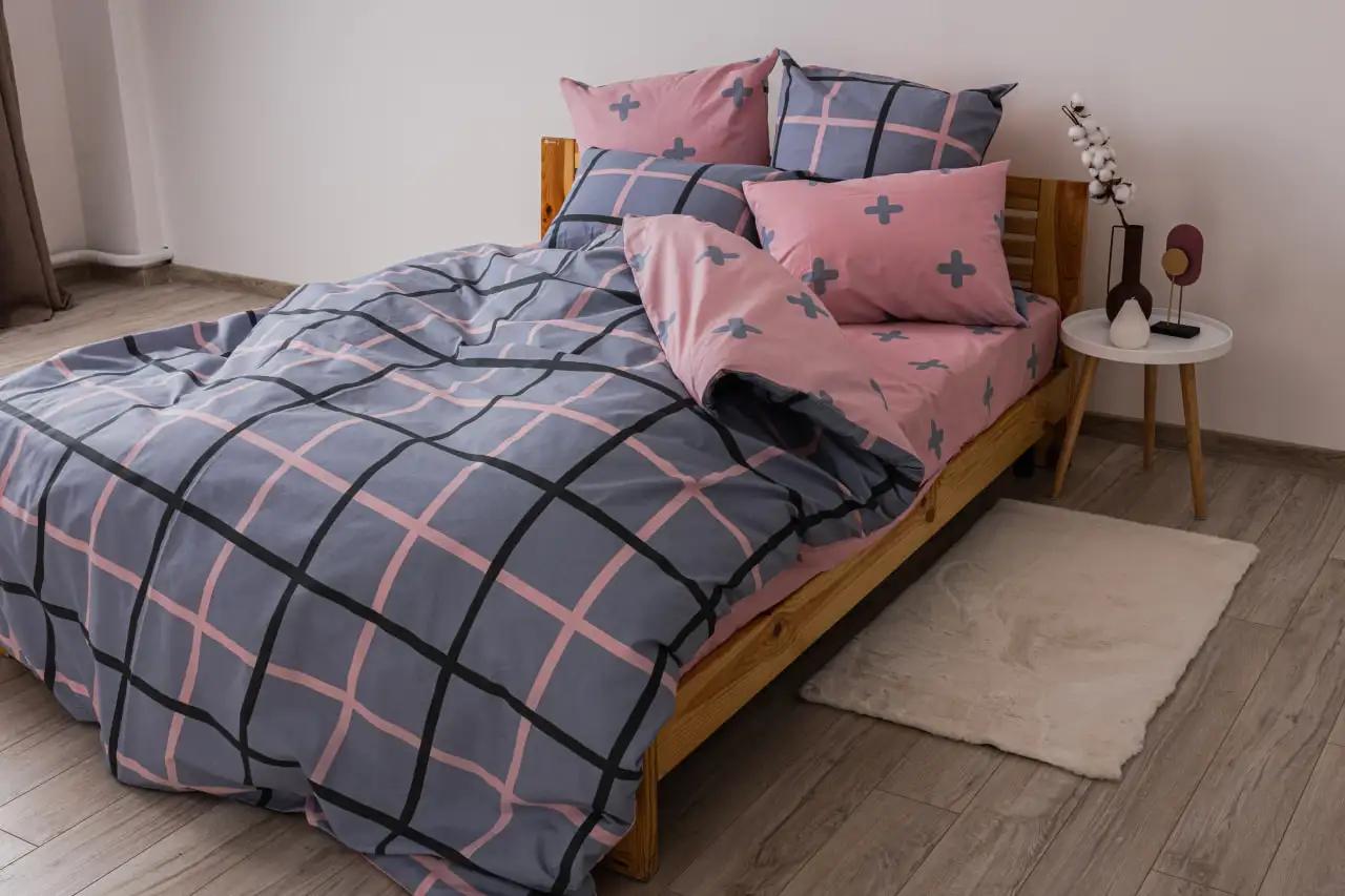 Комплект постільної білизни ТЕП "Happy Sleep" 331 PINCKY LINE, полуторна - Фото 2