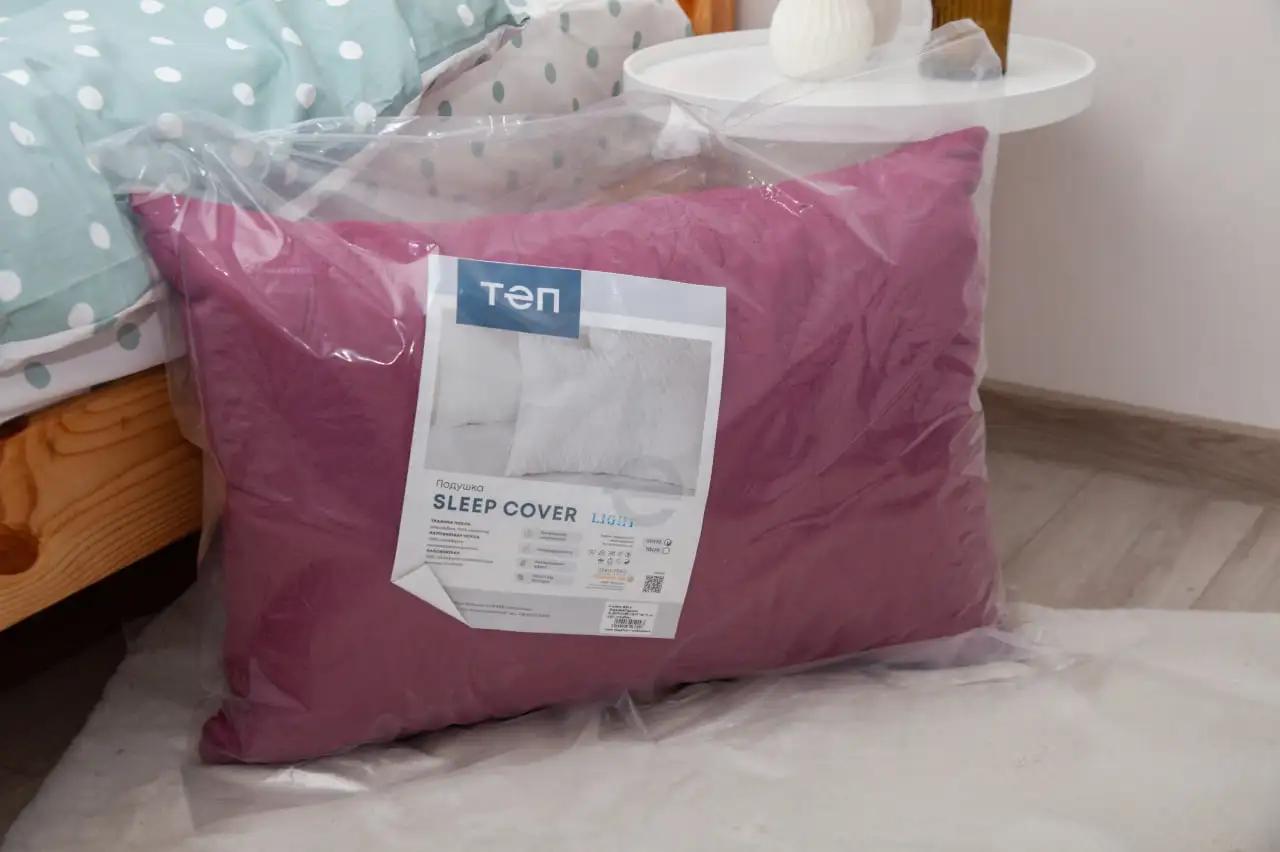 Подушка FRIENDLY "SLEEPCOVER LIGHT" Бордовий, 50x70 - Фото 4