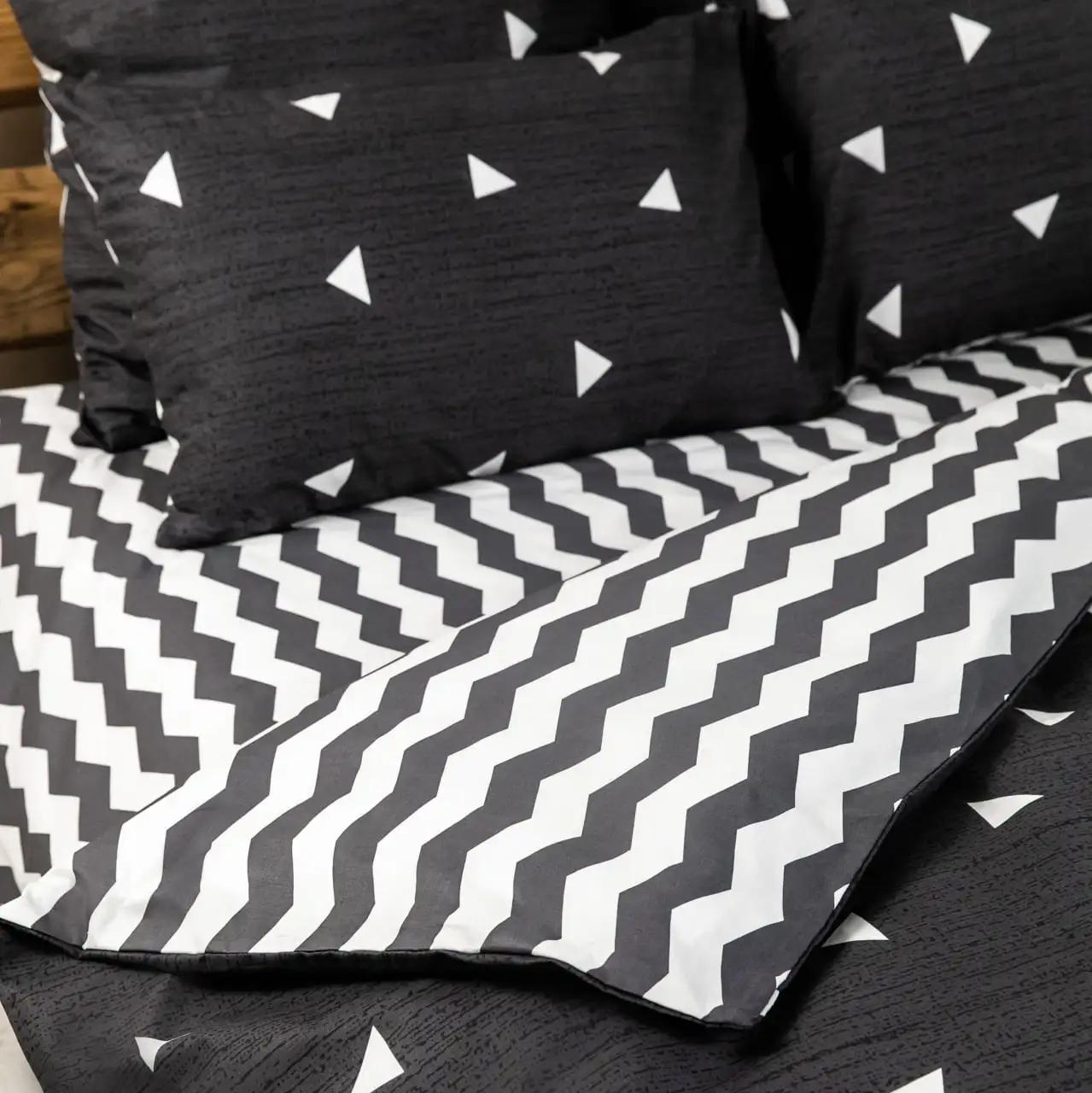 Комплект постільної білизни ТЕП "Happy Sleep" 334 Night, полуторна - Фото 3