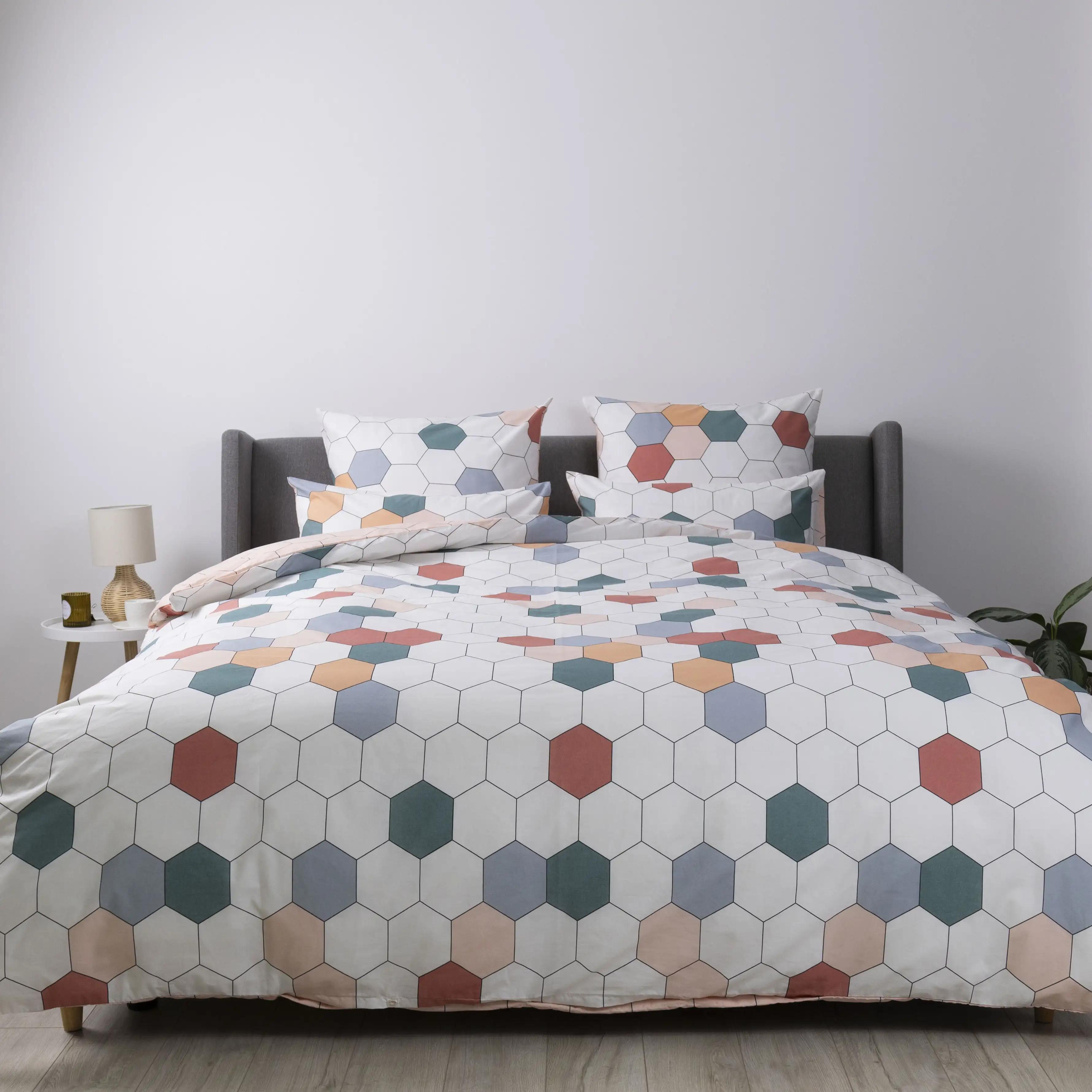 Постільна білизна ТЕП "Happy Sleep" Барвисті соти, 50x70, полуторна - Фото 2