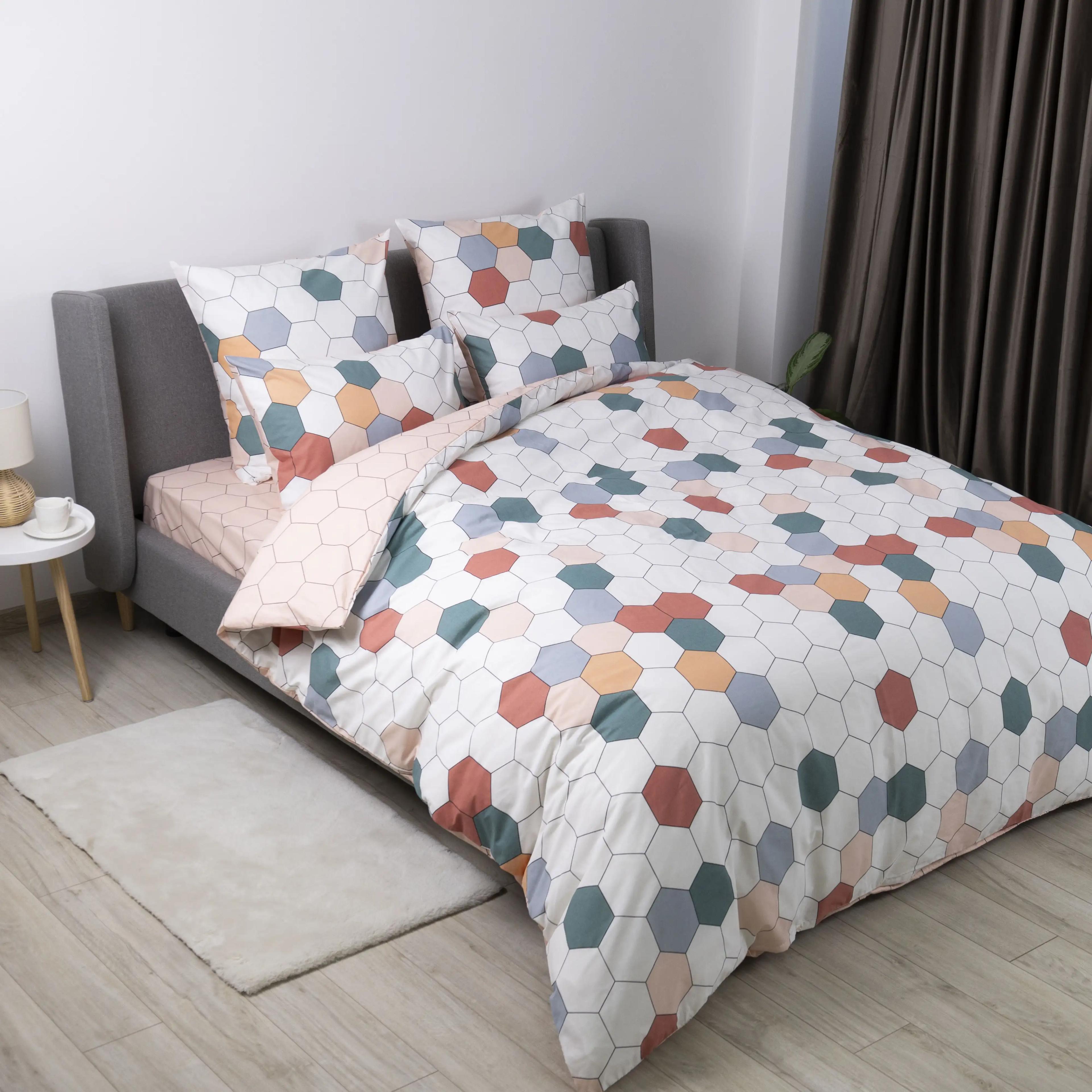 Постільна білизна ТЕП "Happy Sleep" Барвисті соти, 50x70, полуторна - Фото 3