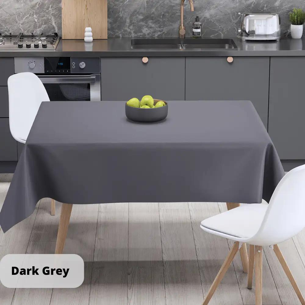 Скатертина "Aquastop" водовідштовхуюча Dark Gray