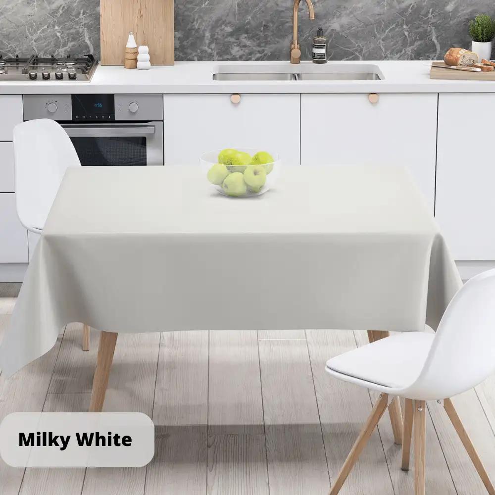 Скатертина "Aquastop" водовідштовхуюча Milky White