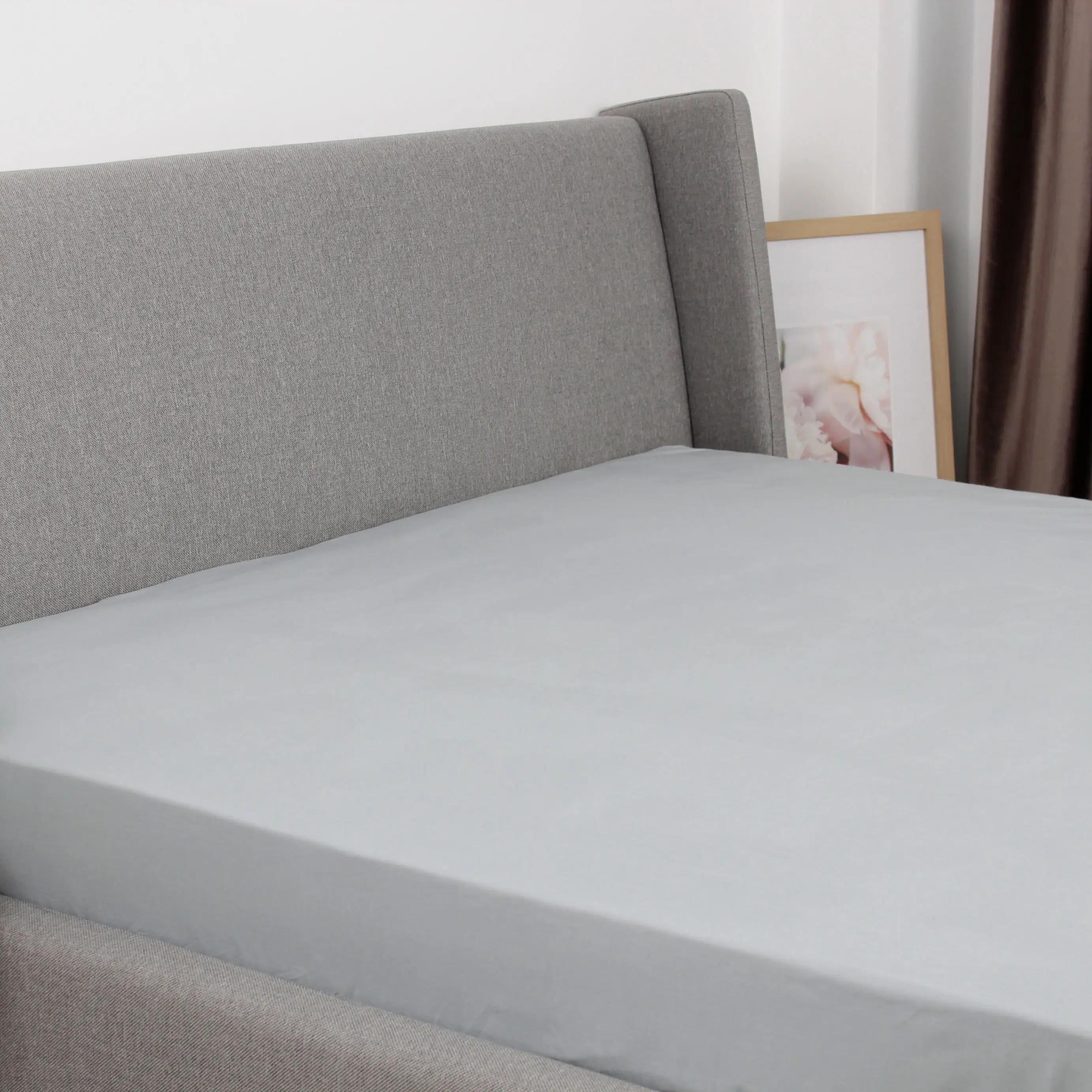 Простирадло "НАТХНЕННЯ" з резинкою Сірий, 90x200 - Фото 3