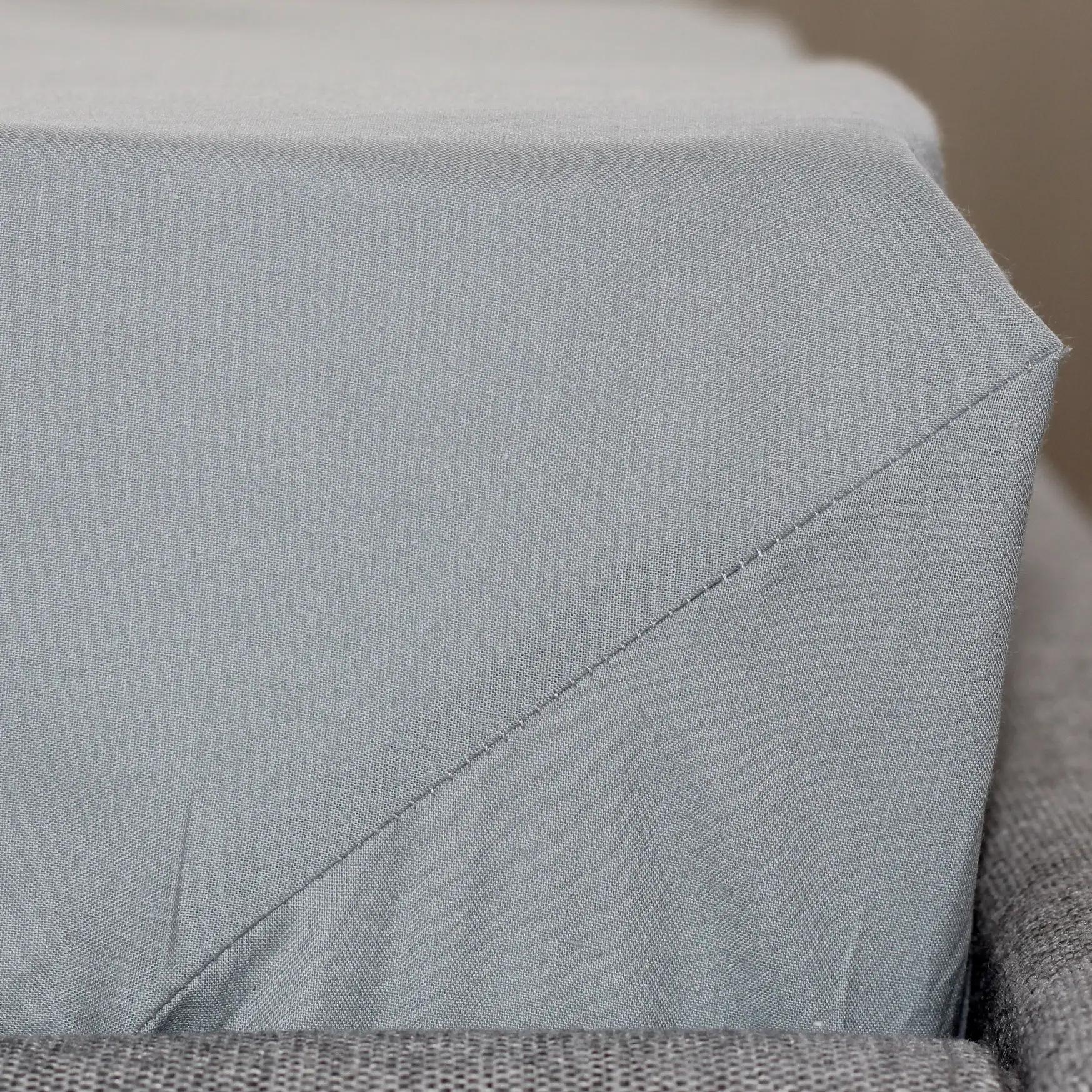 Простирадло "НАТХНЕННЯ" з резинкою Сірий, 90x200 - Фото 5