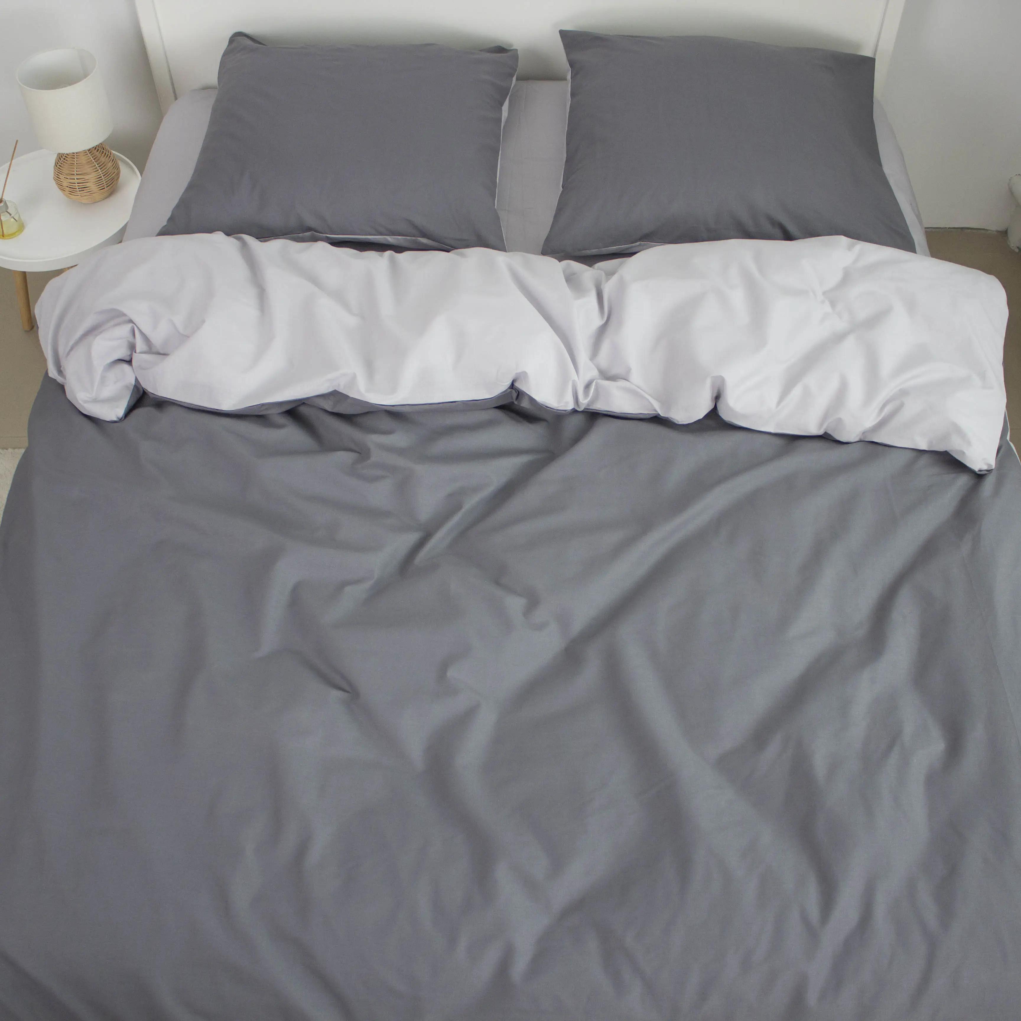 Комплект постільної білизни ТЕП "Happy Sleep" Dark Gray, полуторна - Фото 5