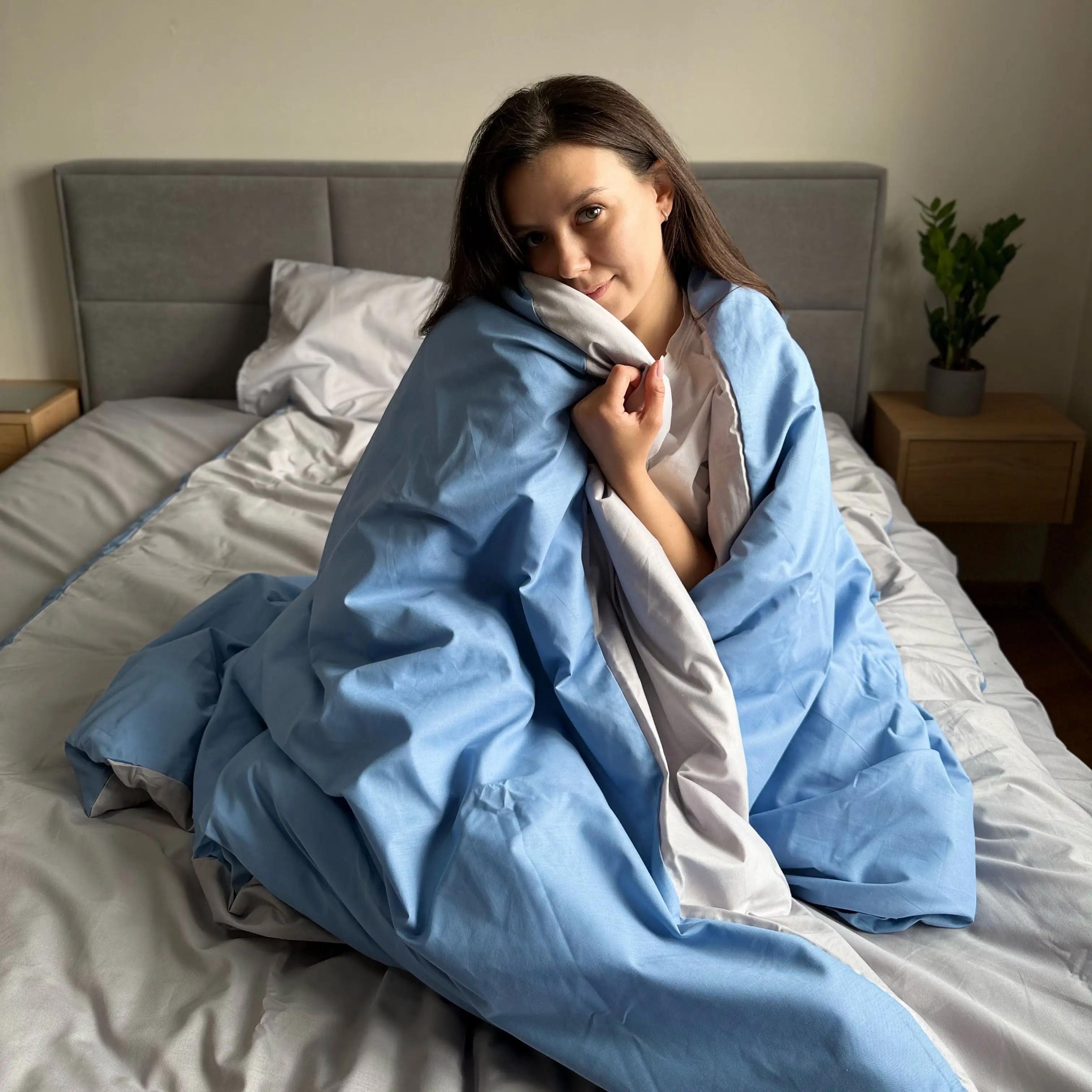 Комплект постільної білизни ТЕП "Happy Sleep" Slate Wave, сімейна - Фото 5