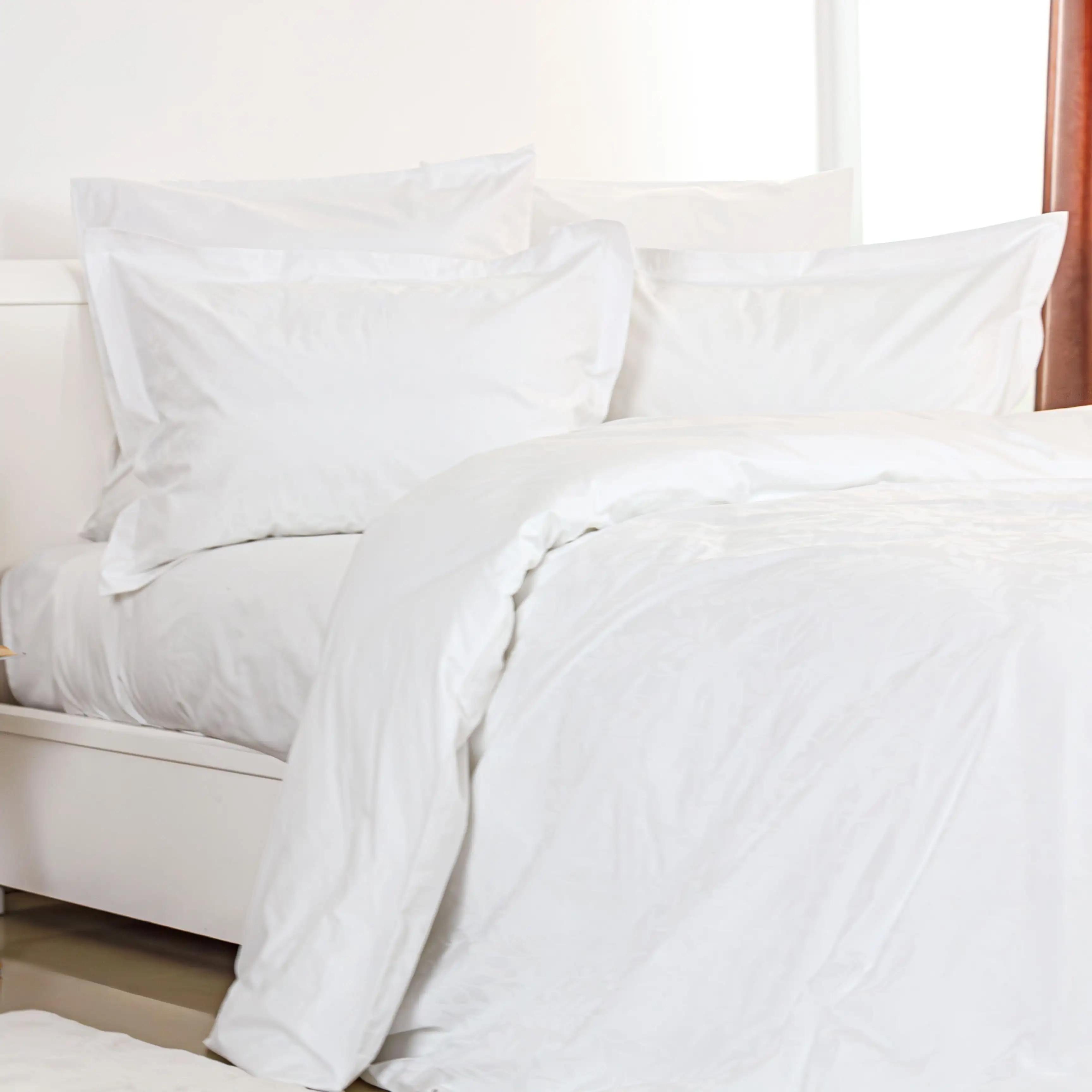Комплект постільної білизни ТЕП "Grace Jacquard" Optical white, євро - Фото 3