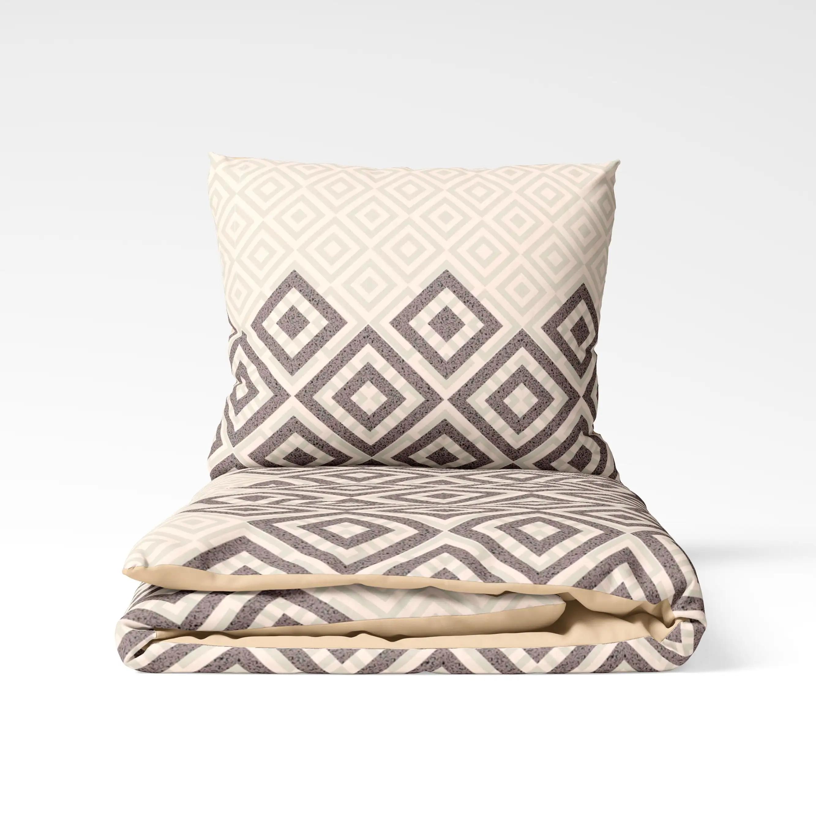 Комплект постільної білизни ТЕП "Happy Sleep" Squares Beige