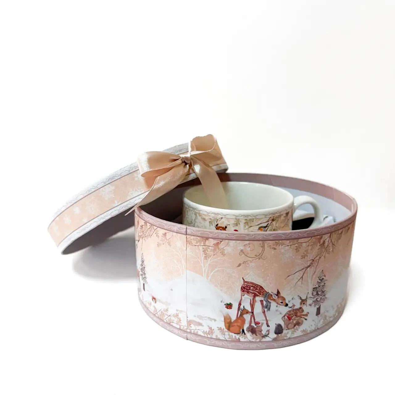 Чашка з блюдцем “Forest Tale”, 160 мл, кераміка - Фото 2