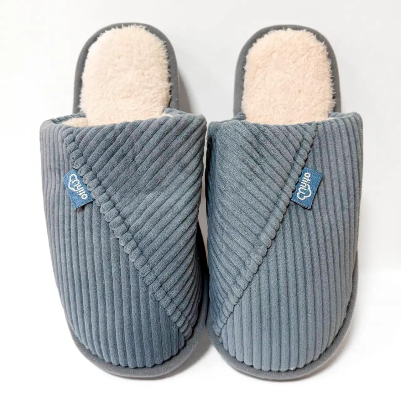 Домашні чоловічі тапочки ТЕП Classic Warm, сині