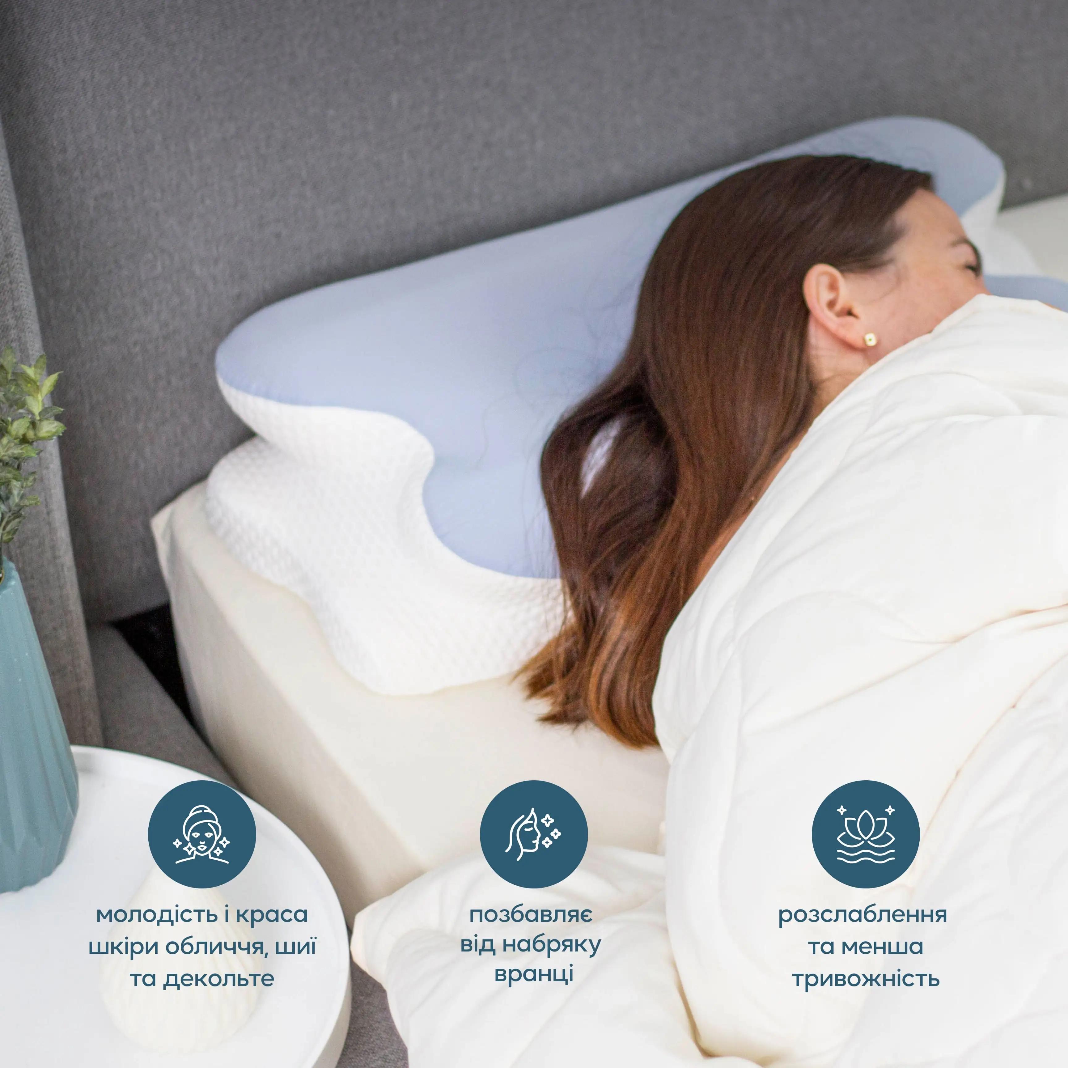 Подушка фігурна меморі, 62x37 - Фото 5