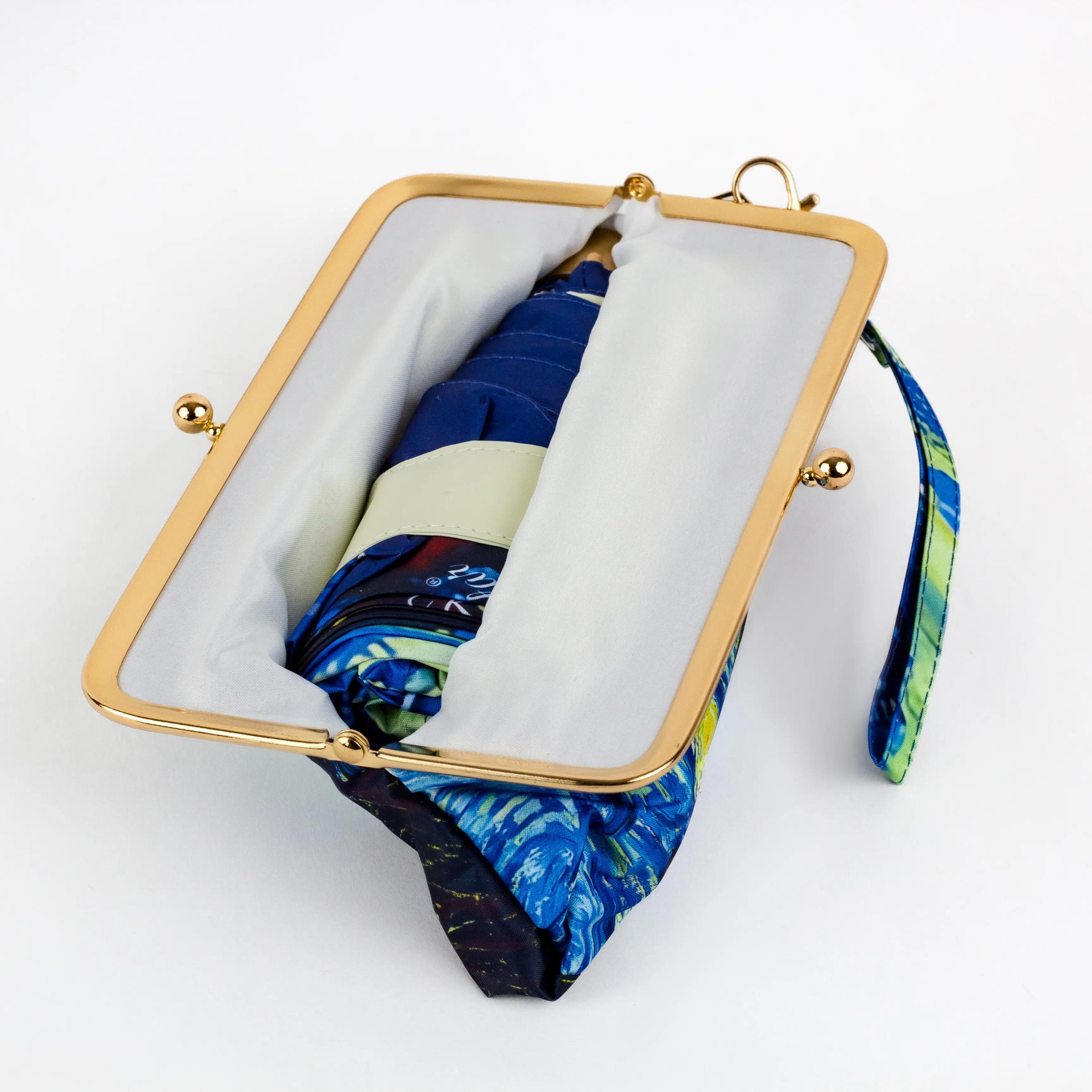 Парасоля механічна складна “Зоряна ніч” — Umbrella Starry Precision - Фото 2