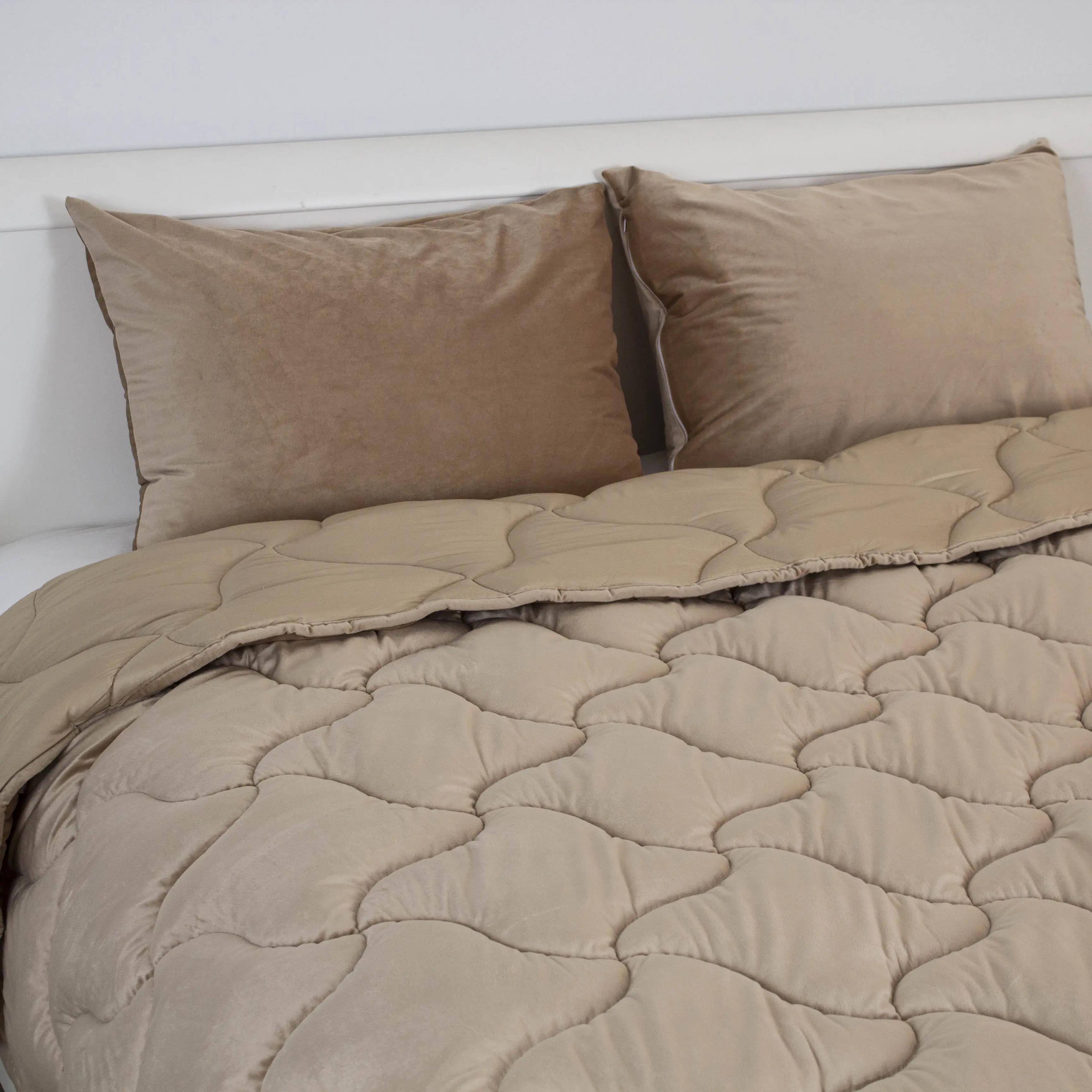 Ковдра ТЕП "VELOUR" Золотий беж, 150x210 - Фото 4