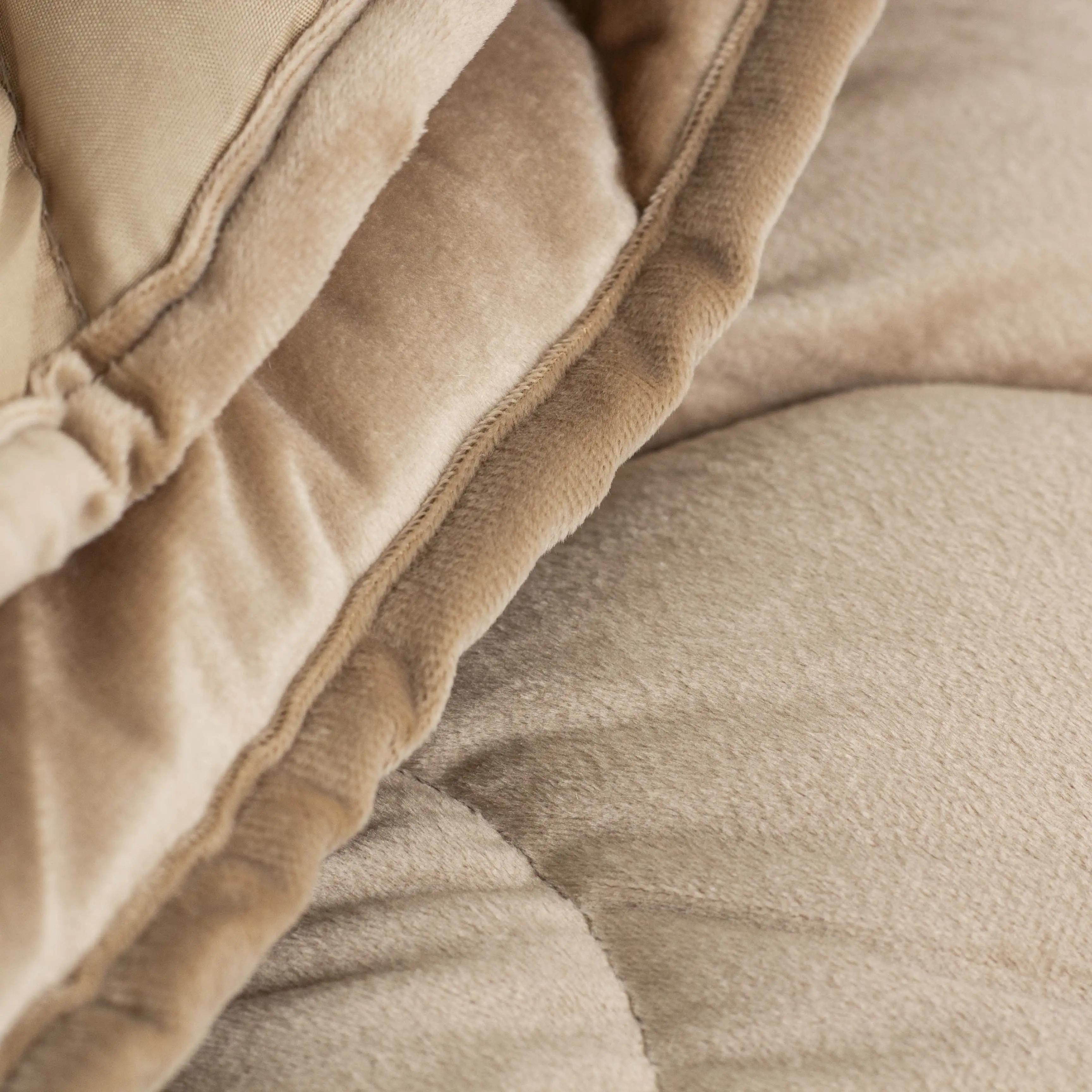 Ковдра ТЕП "VELOUR" Золотий беж, 150x210 - Фото 7