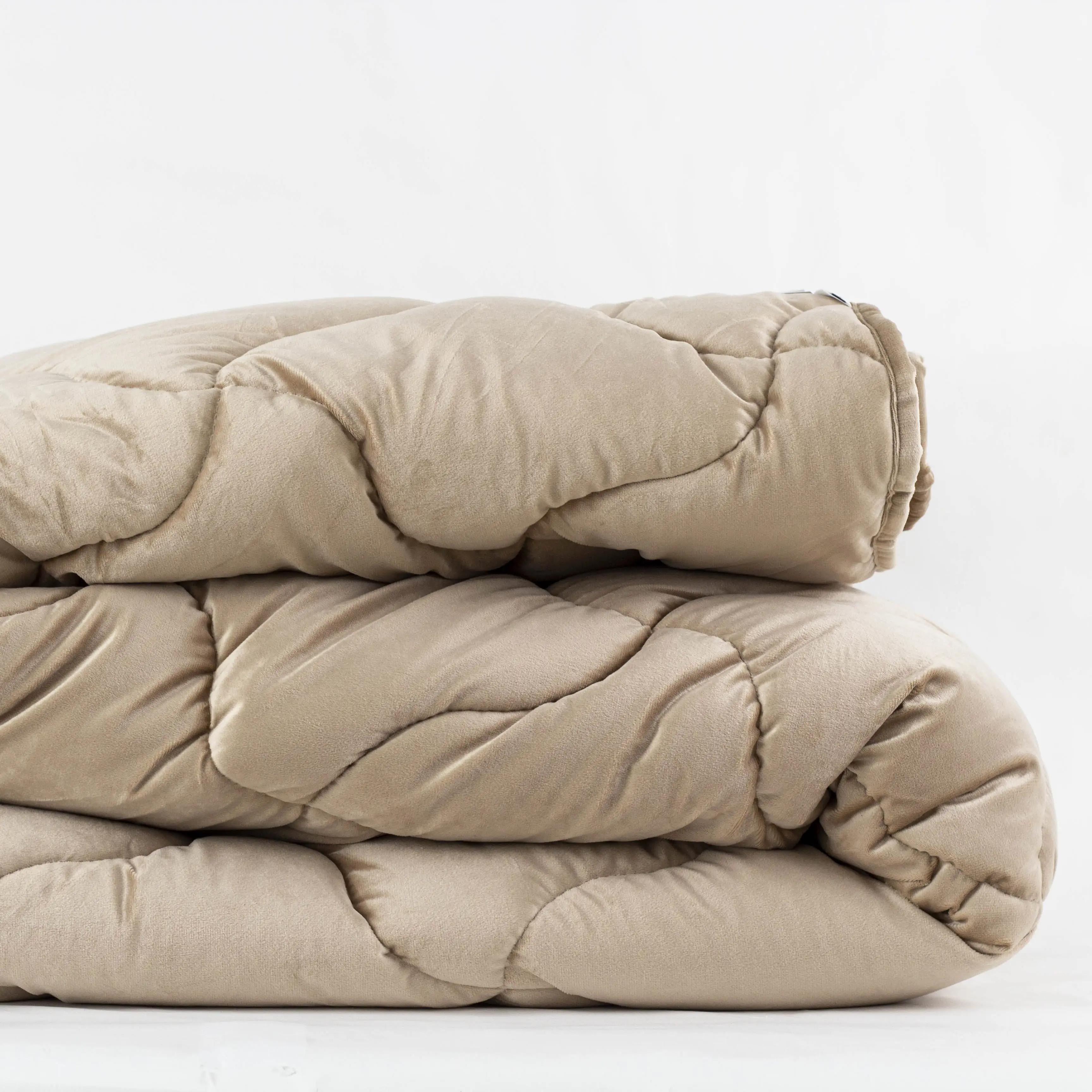 Ковдра ТЕП "VELOUR" Золотий беж, 150x210 - Фото 8