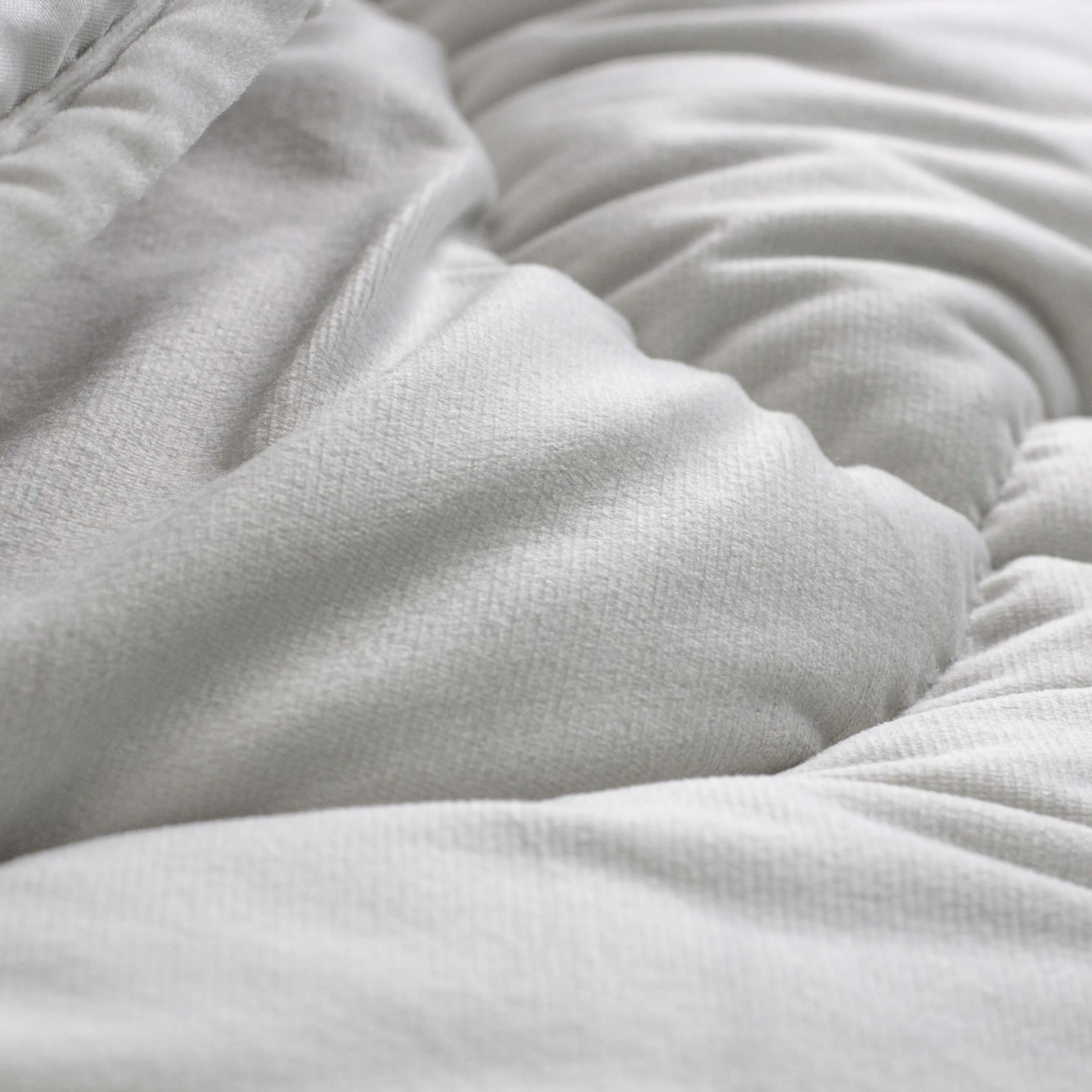 Ковдра ТЕП "VELOUR" Світло - сіра, 150x210 - Фото 7