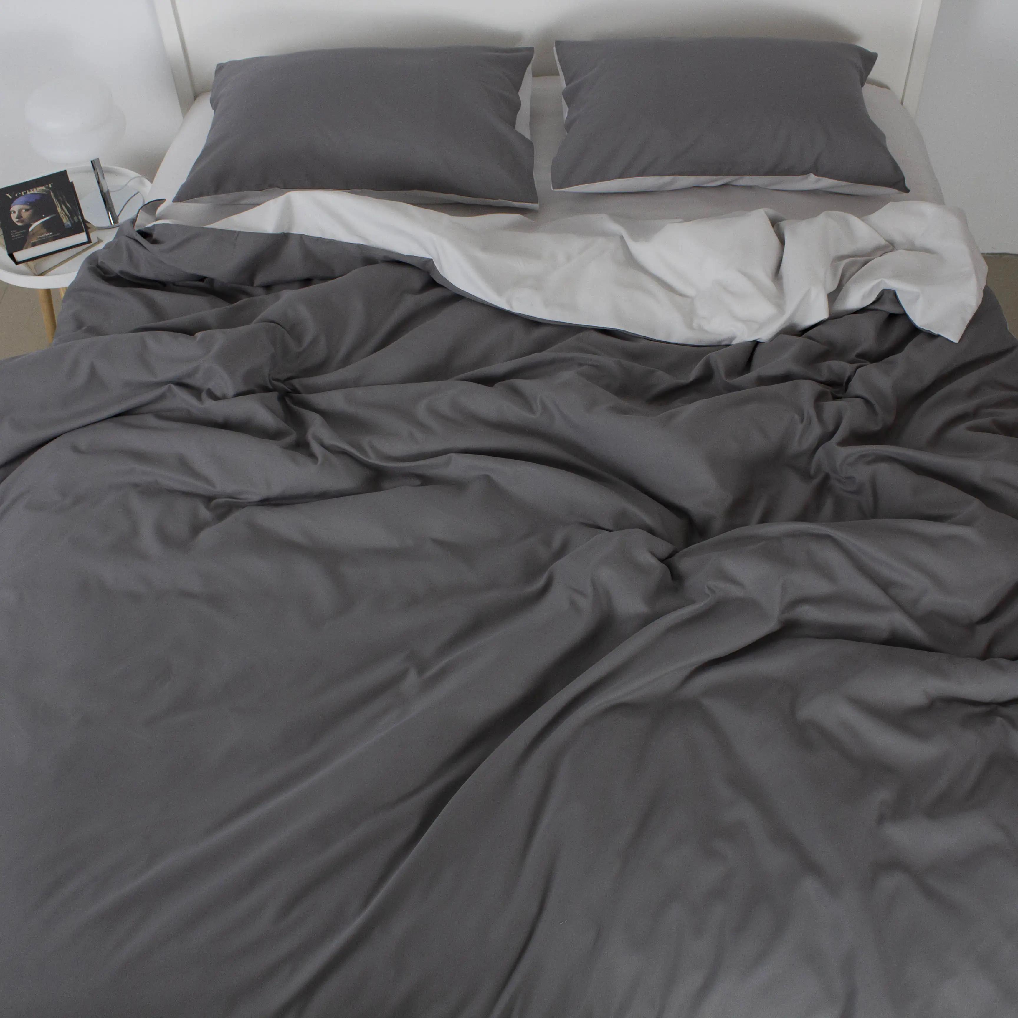 Комплект постільної білизни Melluna Touch Grey, полуторна - Фото 6