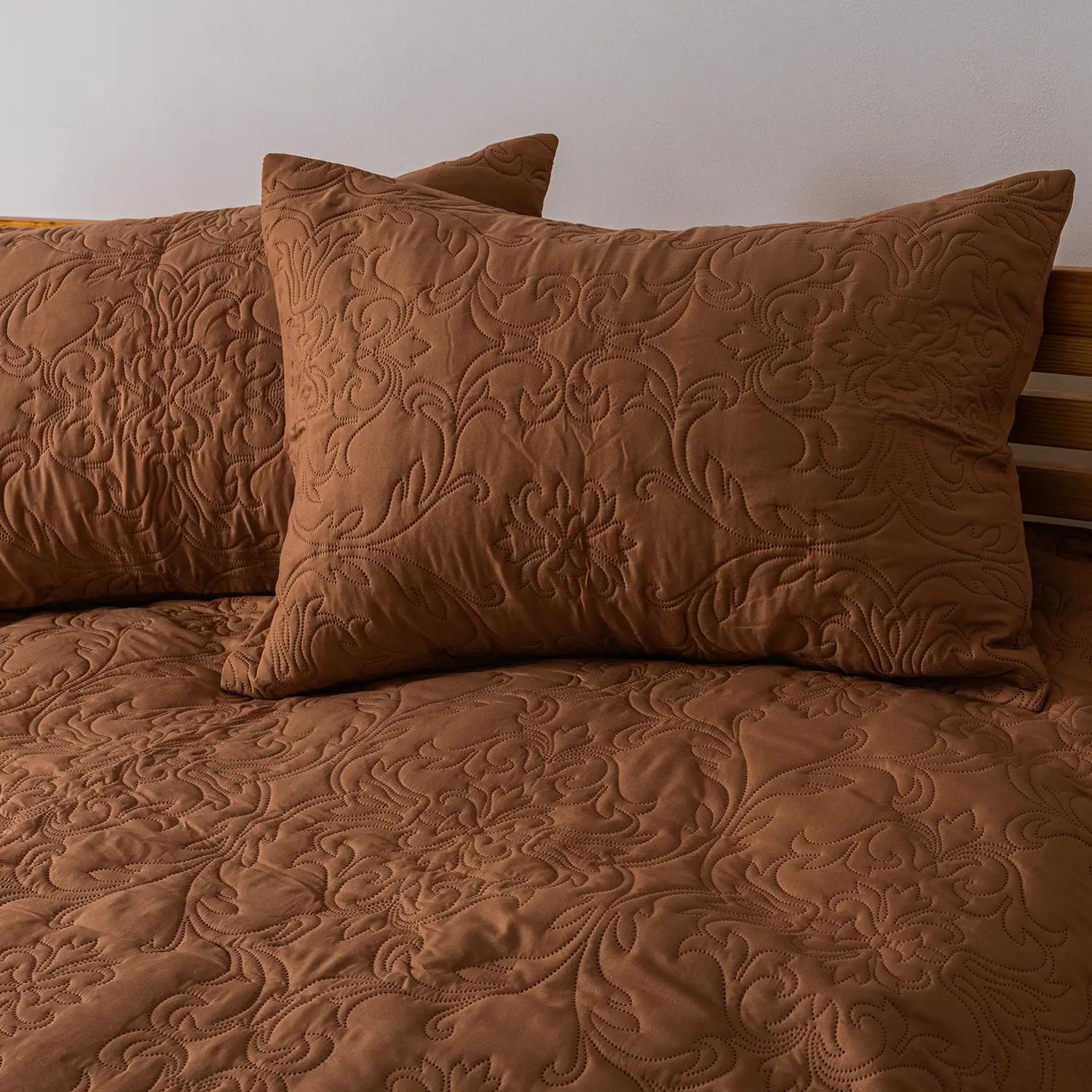 Покривало ТЕП "VINTAGE" 1 наволочка 50*70 см Кофейне/Аравійська ніч, 150x210 - Фото 3