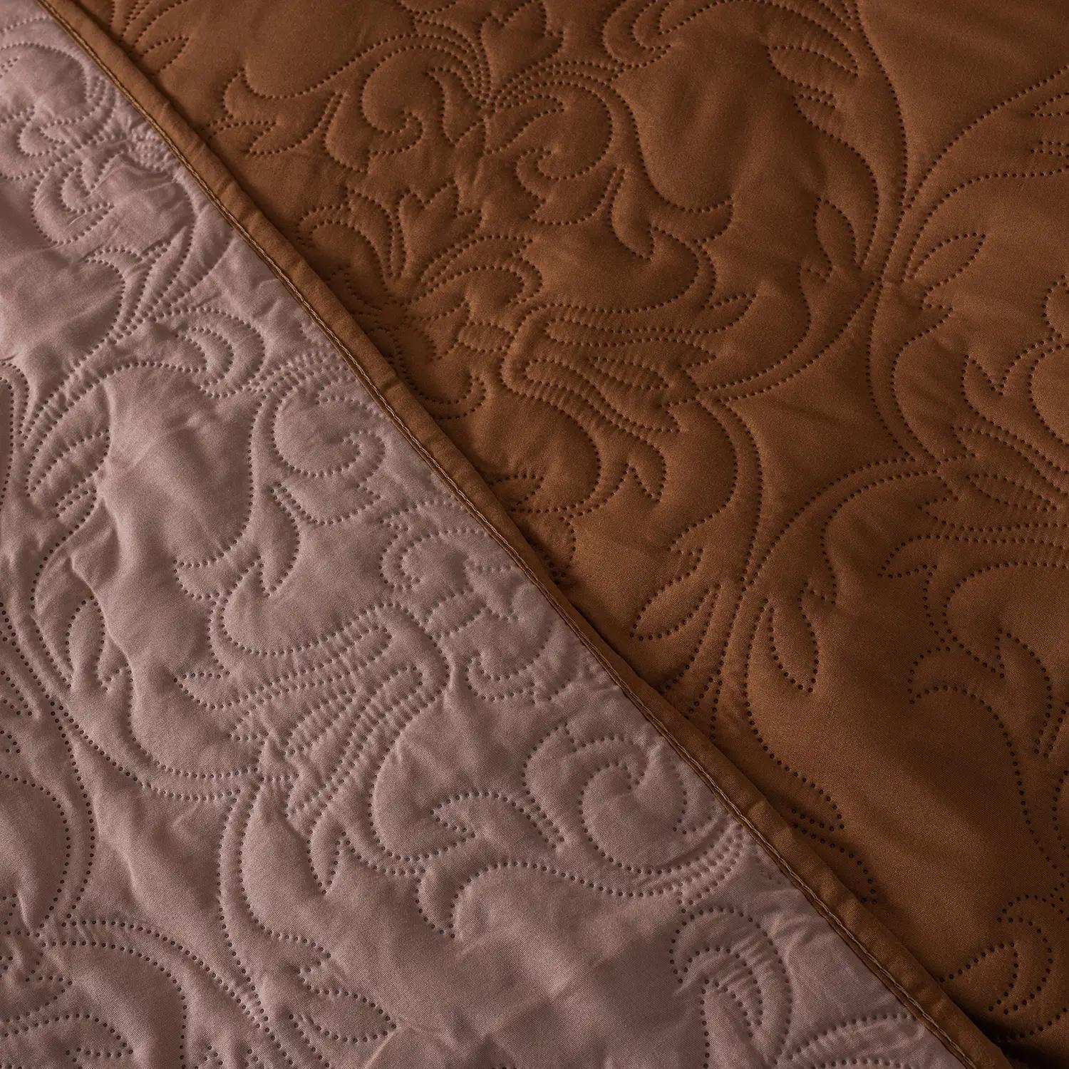 Покривало ТЕП "VINTAGE" 1 наволочка 50*70 см Кофейне/Аравійська ніч, 150x210 - Фото 4