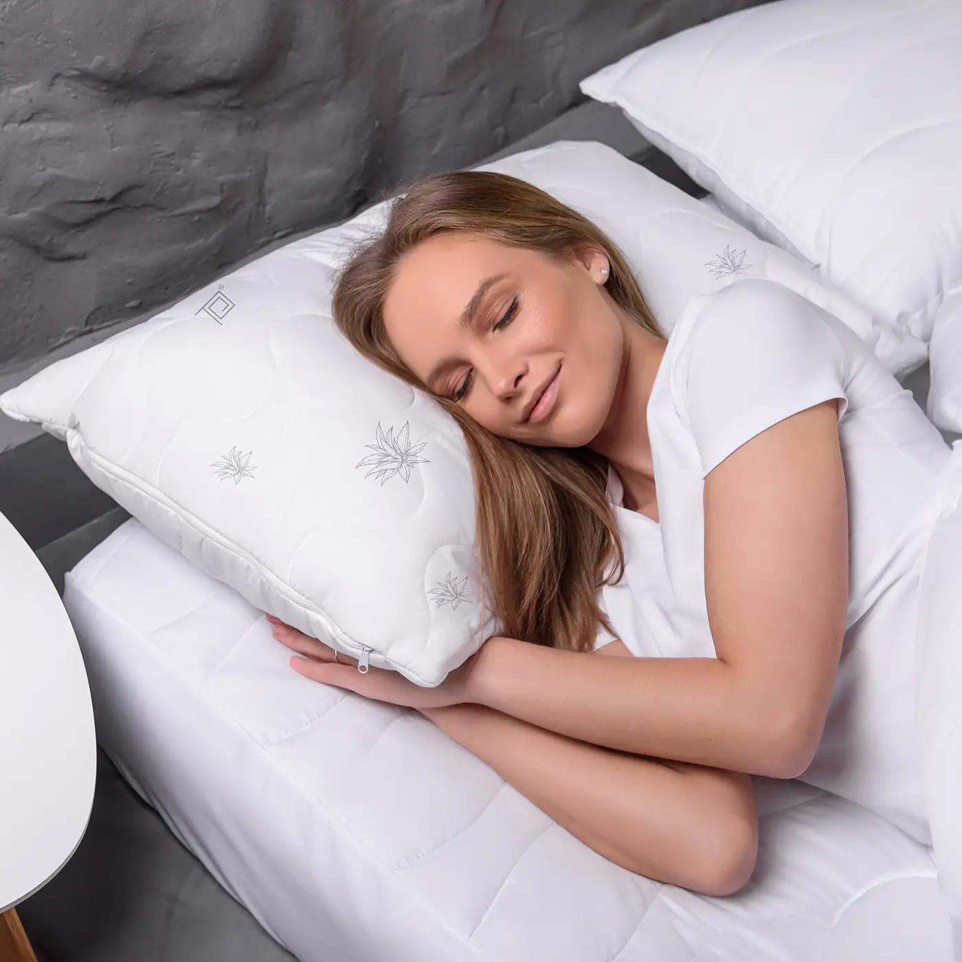 Подушка "NATURE" ALOE VERA зіп-пакет, 50x70 - Фото 5