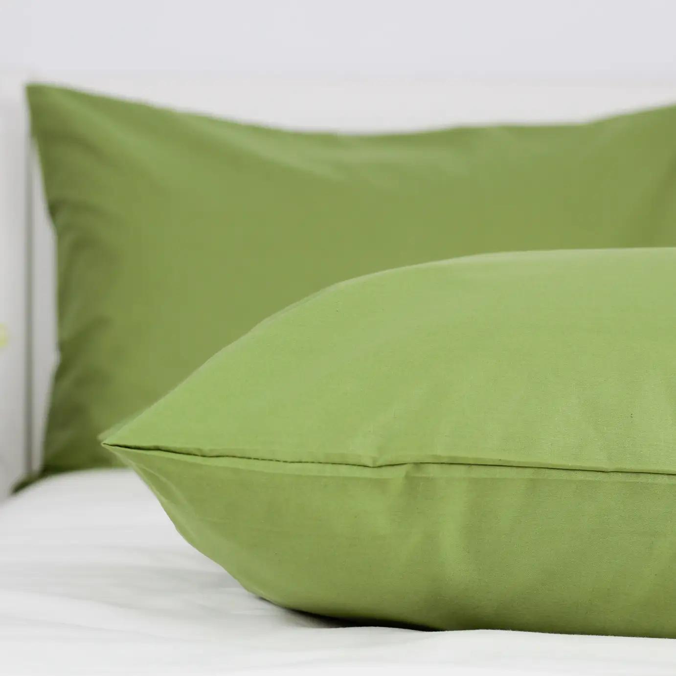 Комплект наволочок ТЕП скрутка Muted Green, 50x70 - Фото 4