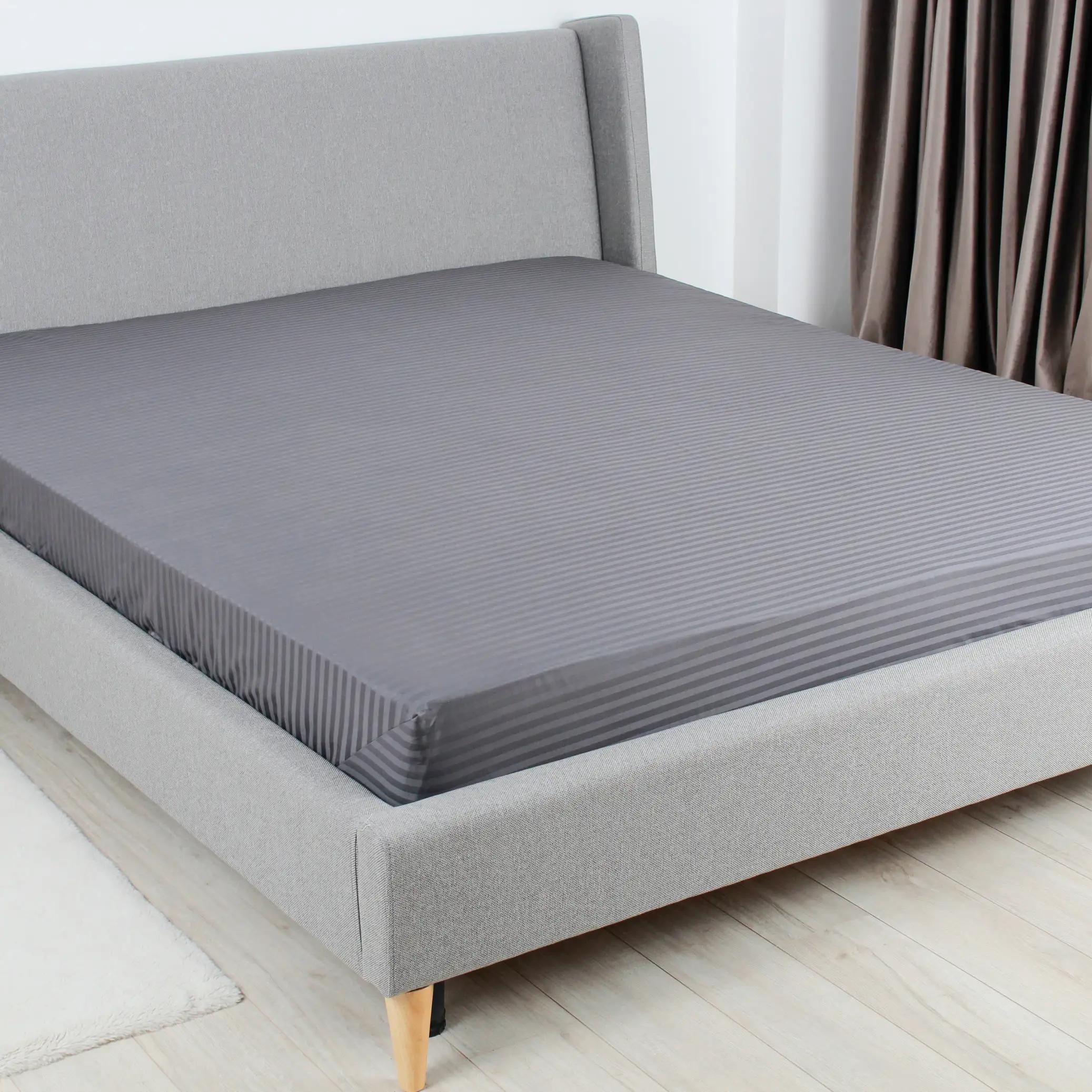 Простирадло "ТЕП" з резинкою сатин Graphite, 160x200 - Фото 2