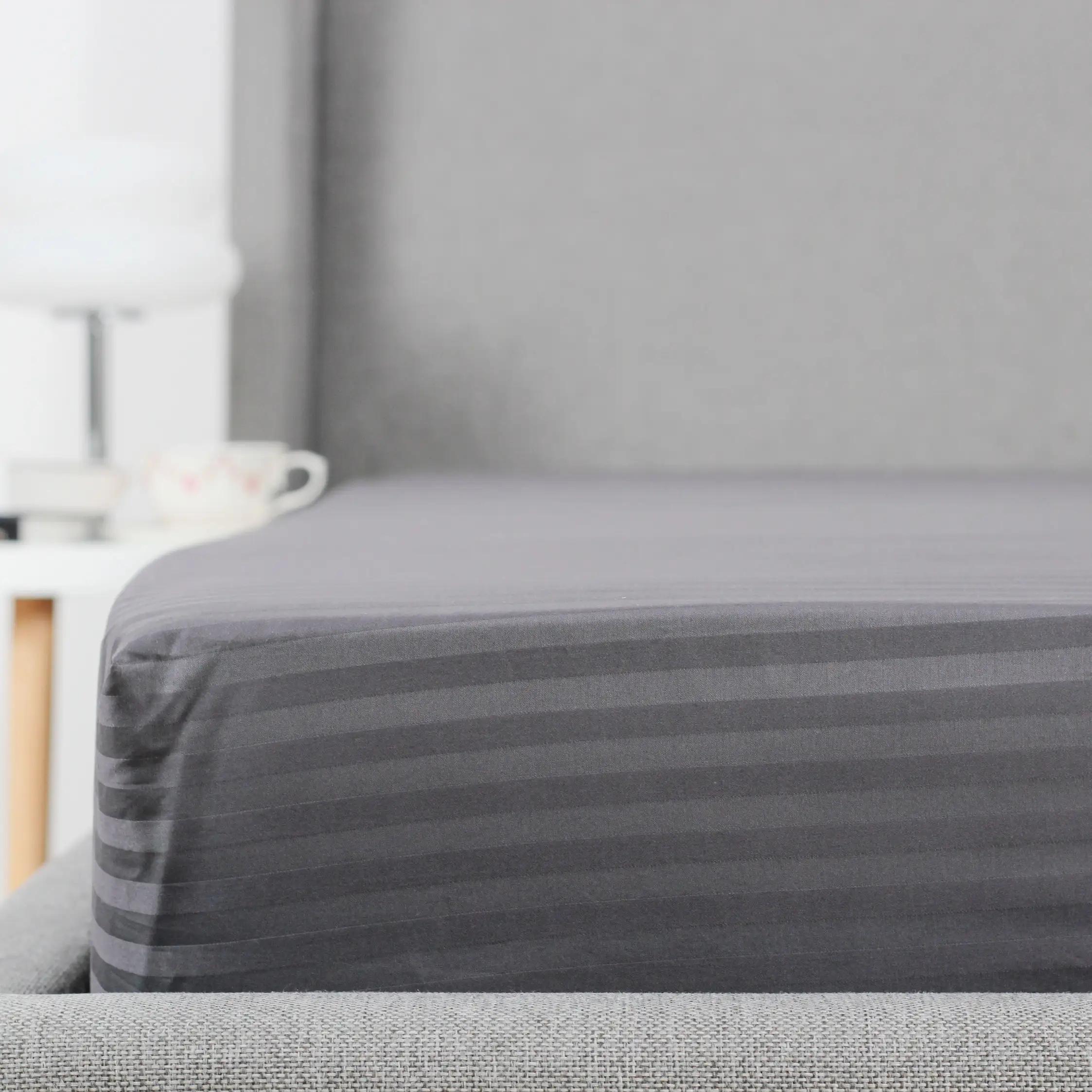 Простирадло "ТЕП" з резинкою сатин Graphite, 160x200 - Фото 3