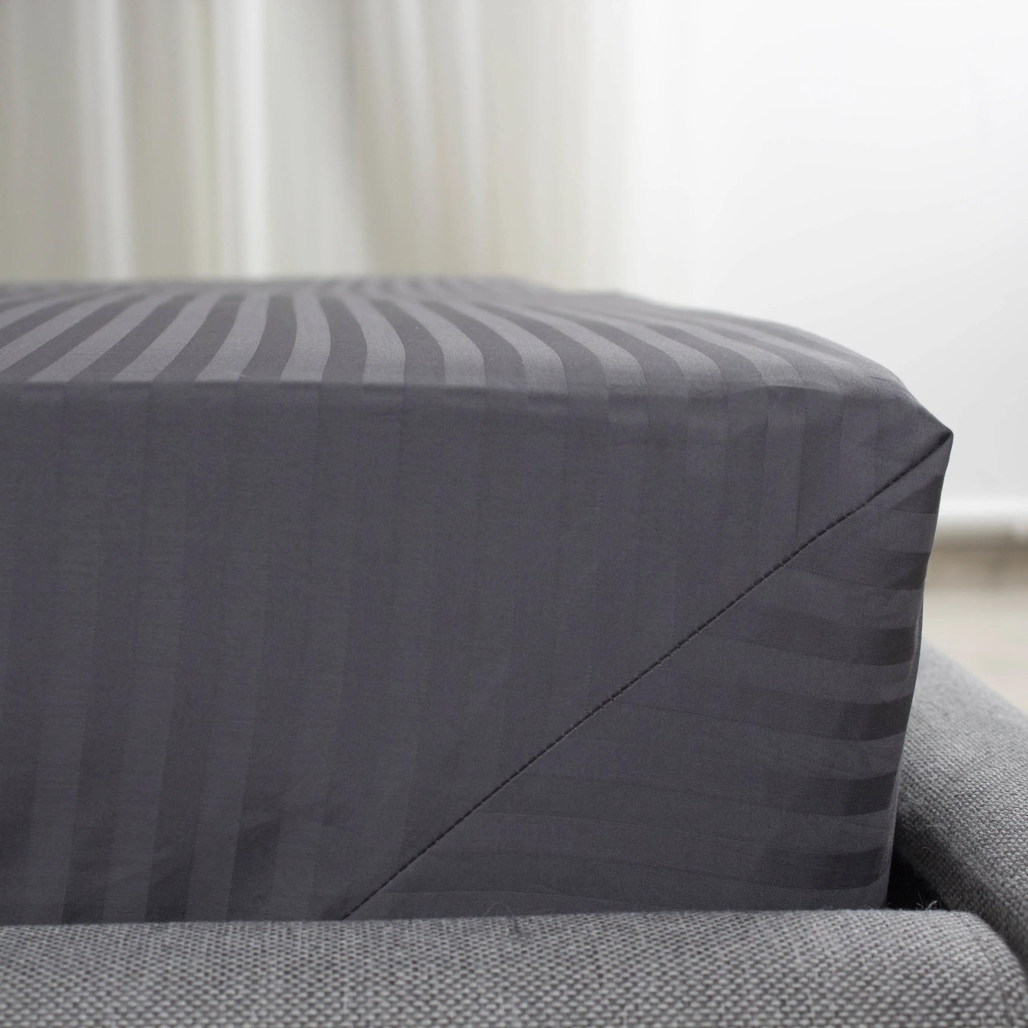 Простирадло "ТЕП" з резинкою сатин Graphite, 160x200 - Фото 4