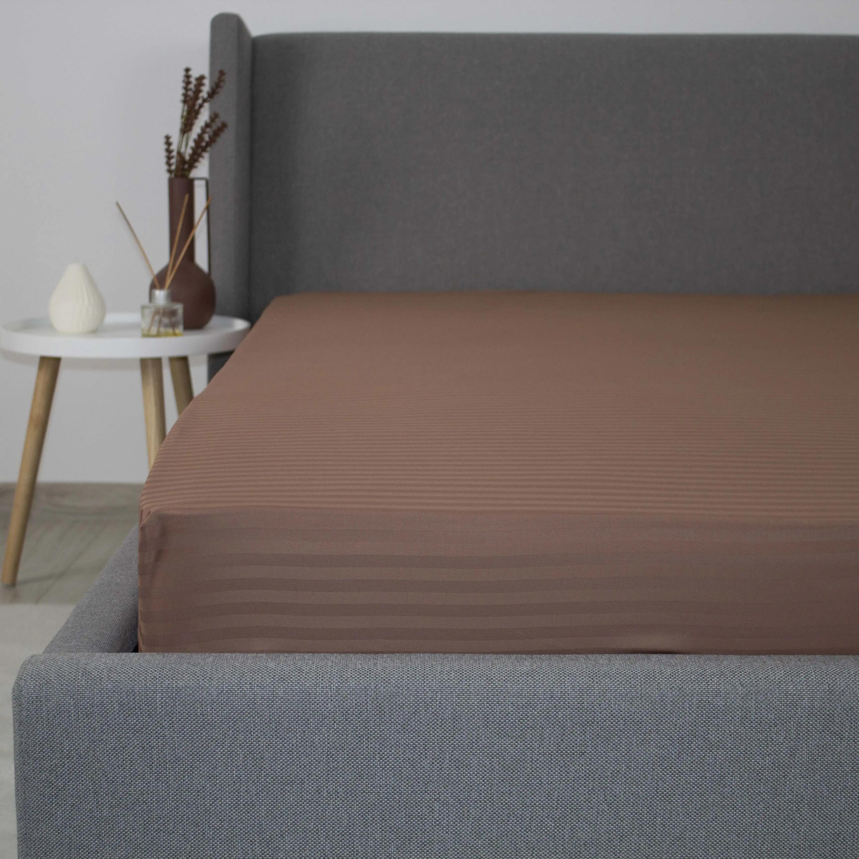 Простирадло "ТЕП" з резинкою сатин Macchiato