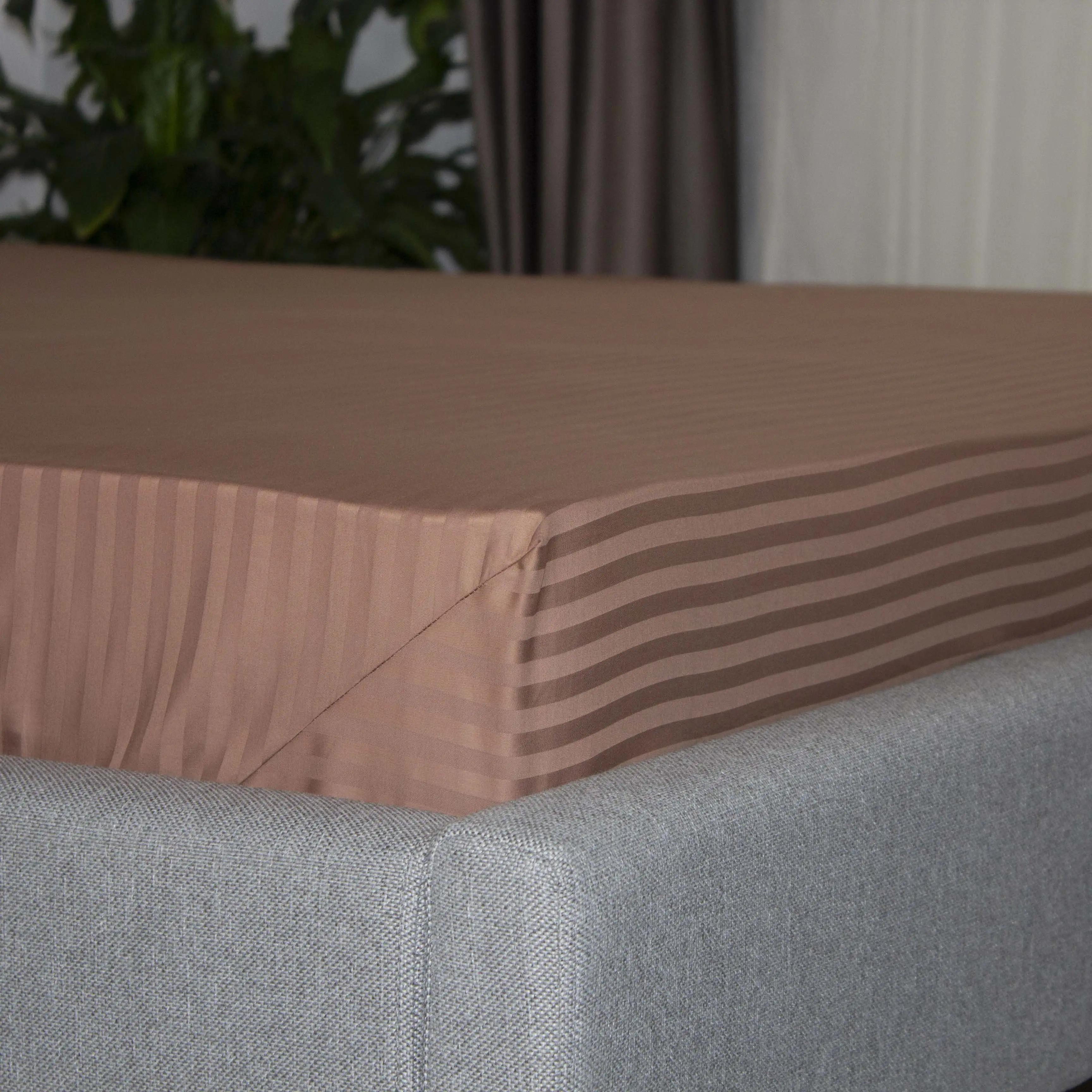 Простирадло "ТЕП" з резинкою сатин Macchiato, 160x200 - Фото 2