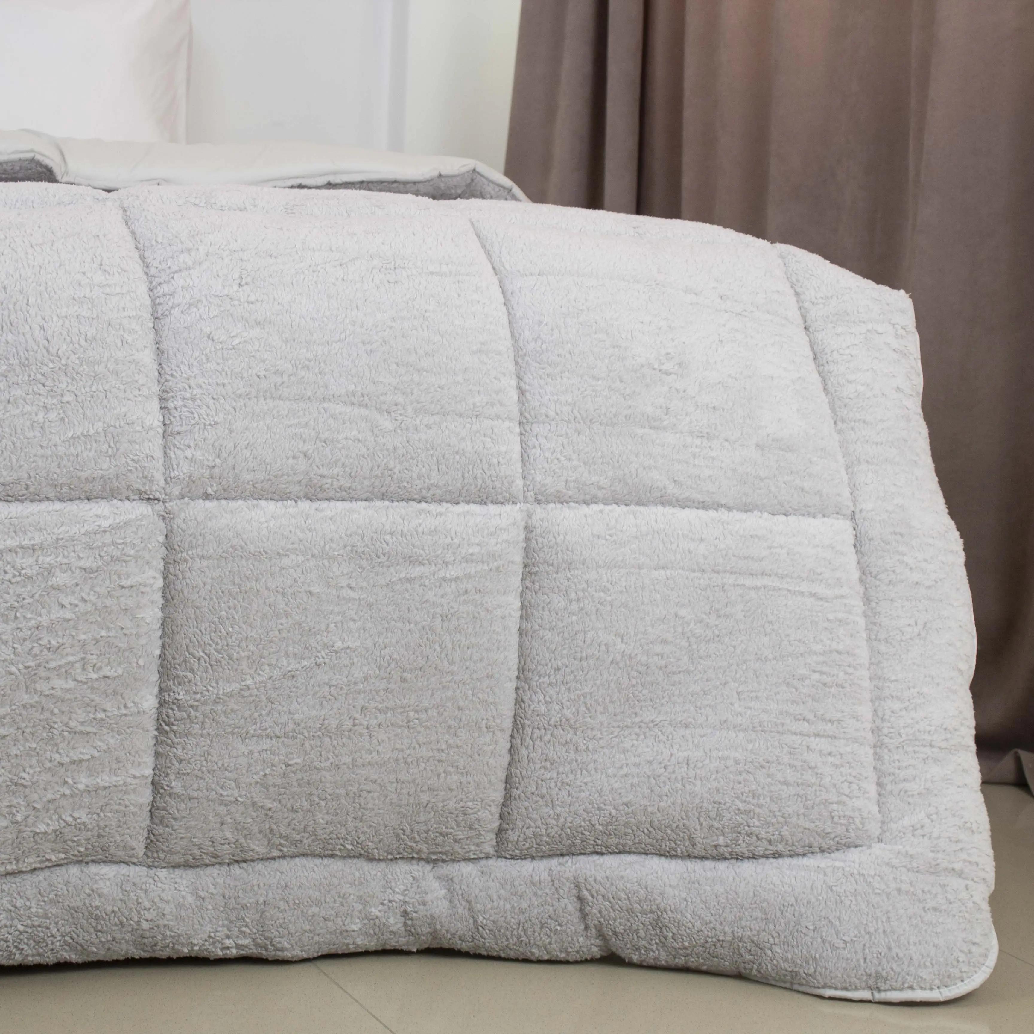 Ковдра "TEDDY" Світло-сірий, 150x210 - Фото 4