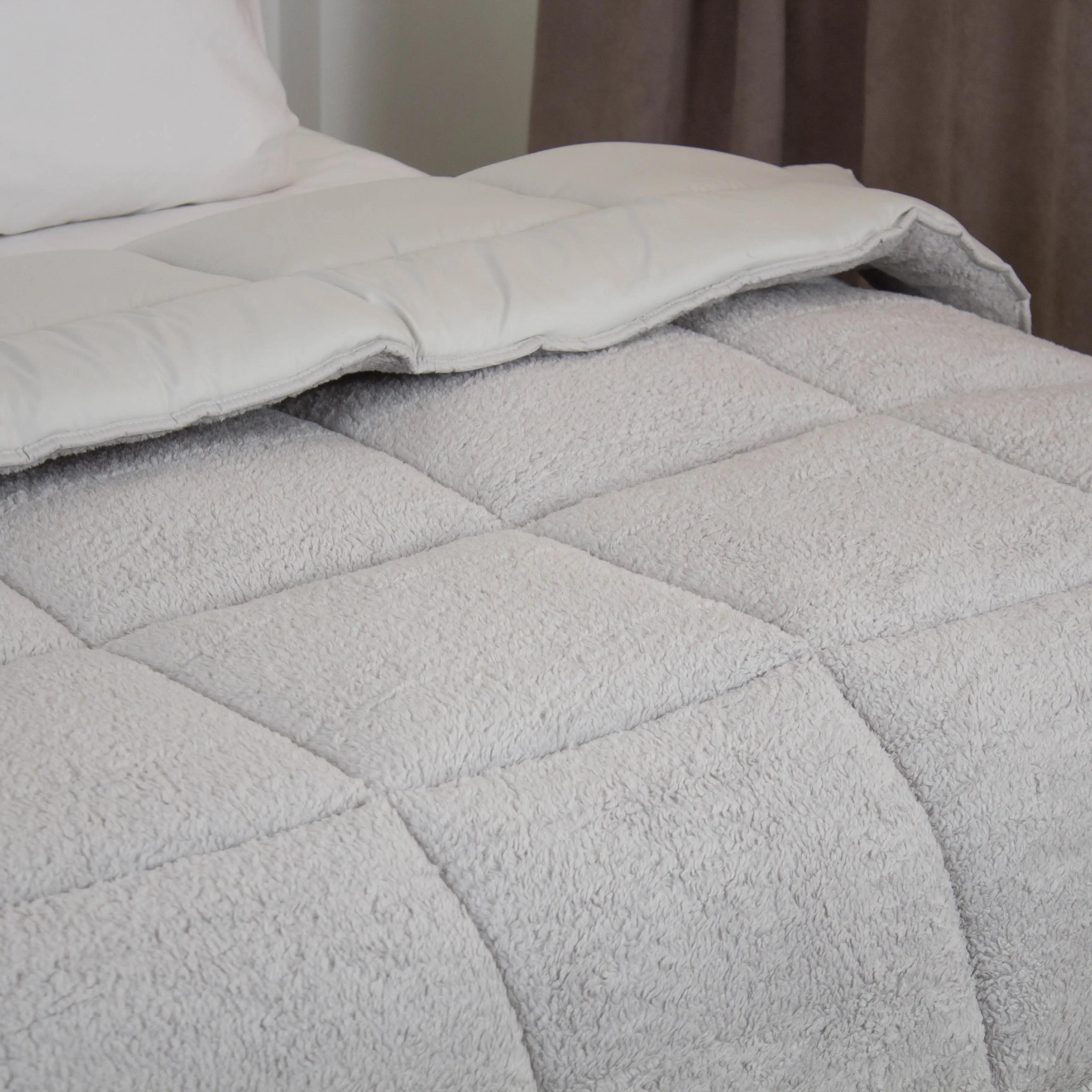 Ковдра "TEDDY" Світло-сірий, 150x210 - Фото 5