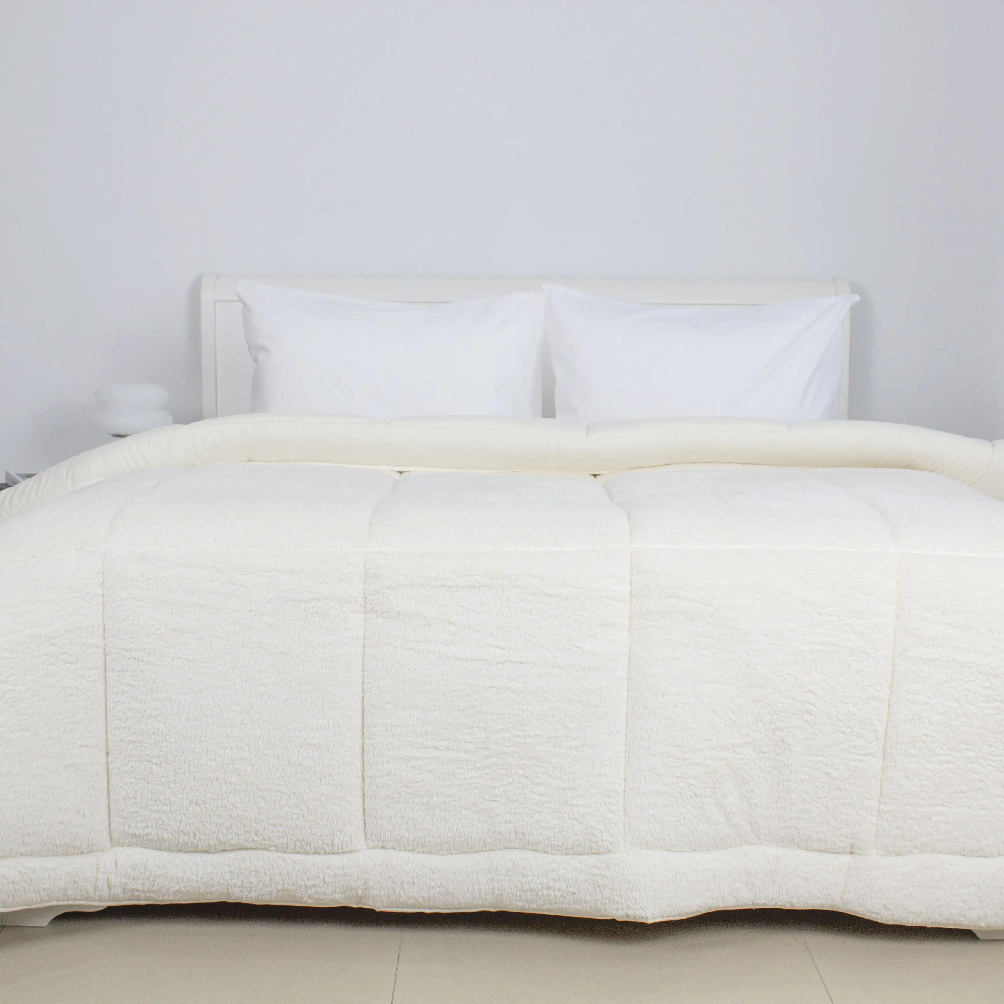 Ковдра "TEDDY" Молочний, 150x210 - Фото 2