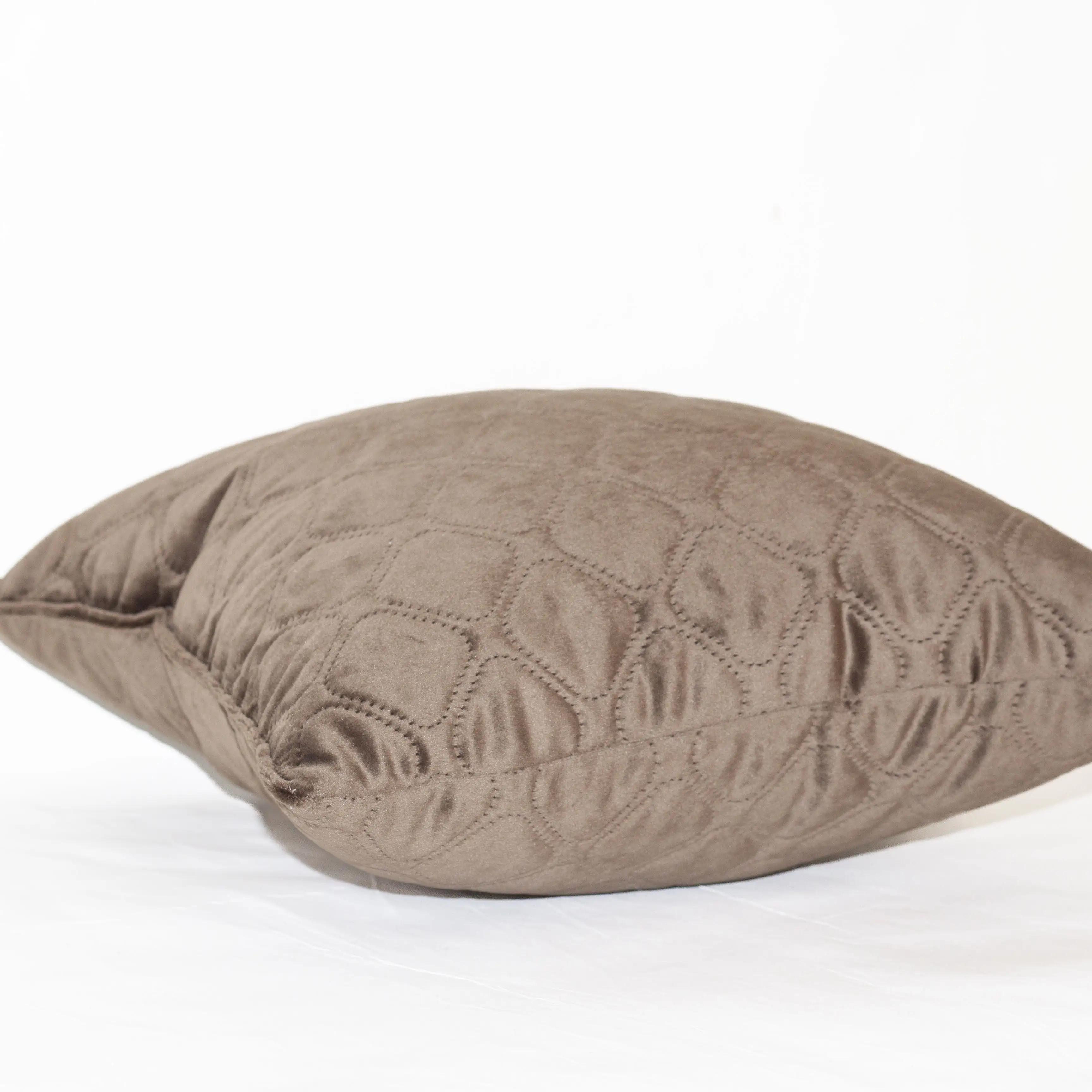 Подушка декоративна "VELURE" Chocolate, 40x40 - Фото 4