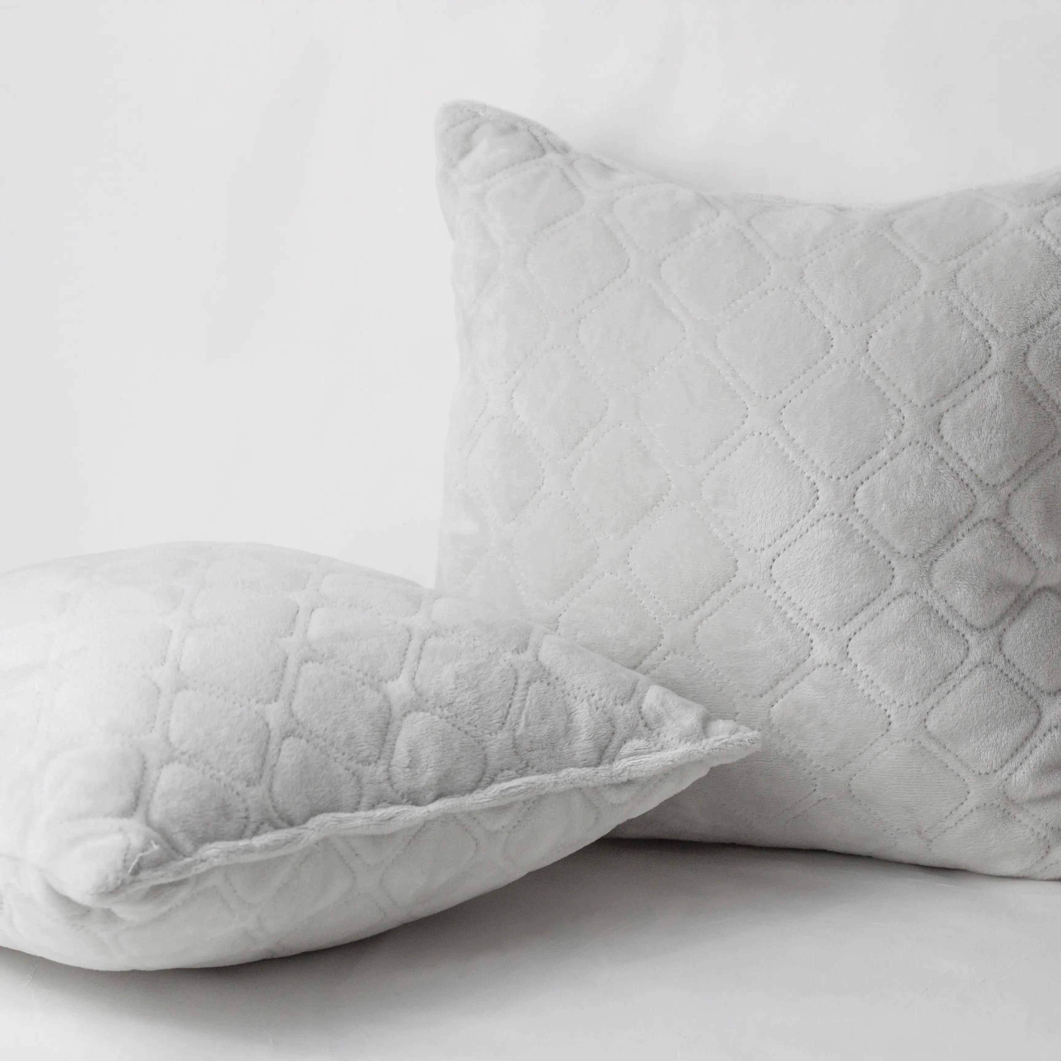 Подушка декоративна "VELURE" Light Grey, 40x40 - Фото 2