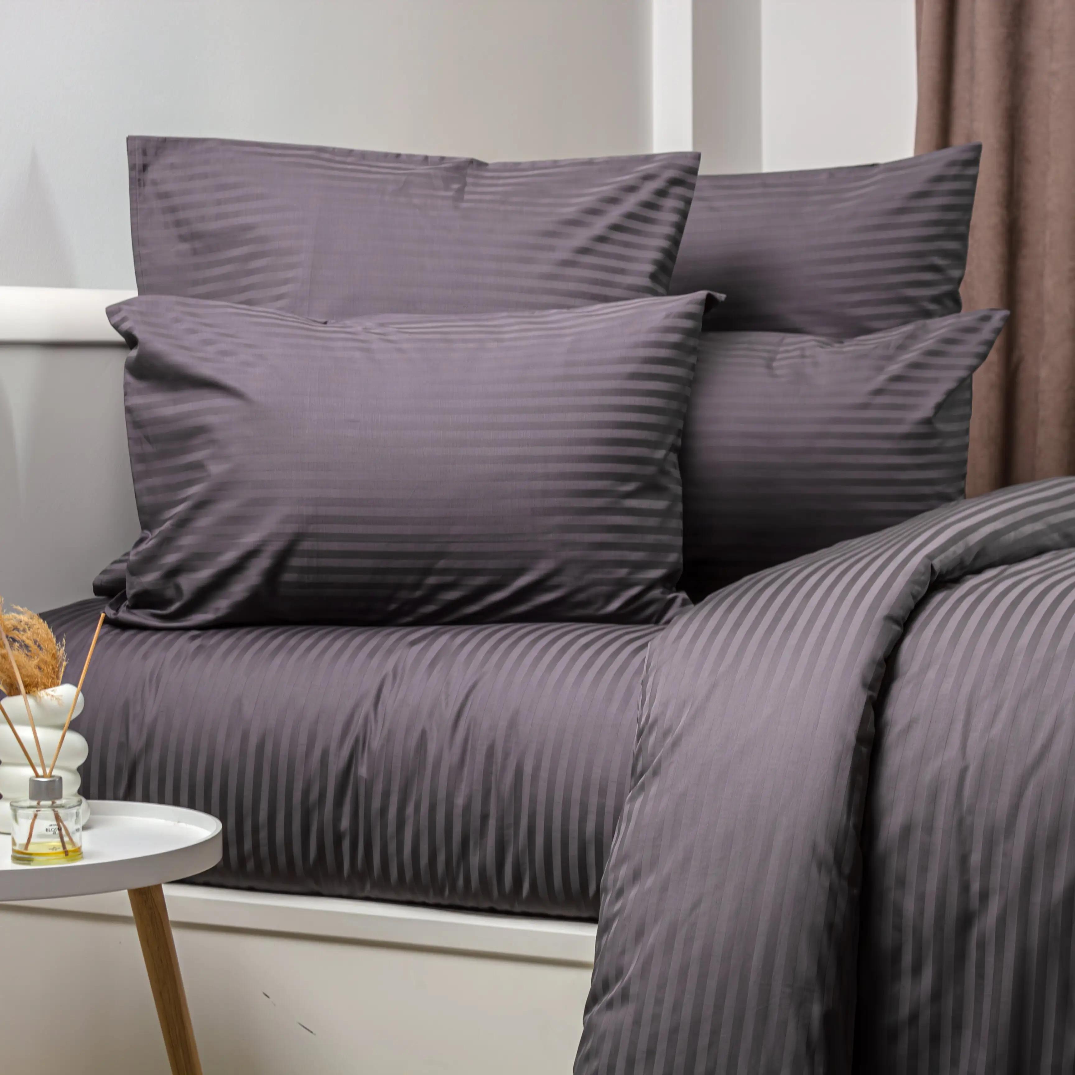 Підковдра ТЕП "СТРАЙП САТИН PREMIUM" Graphite еко, 150х215 - Фото 2