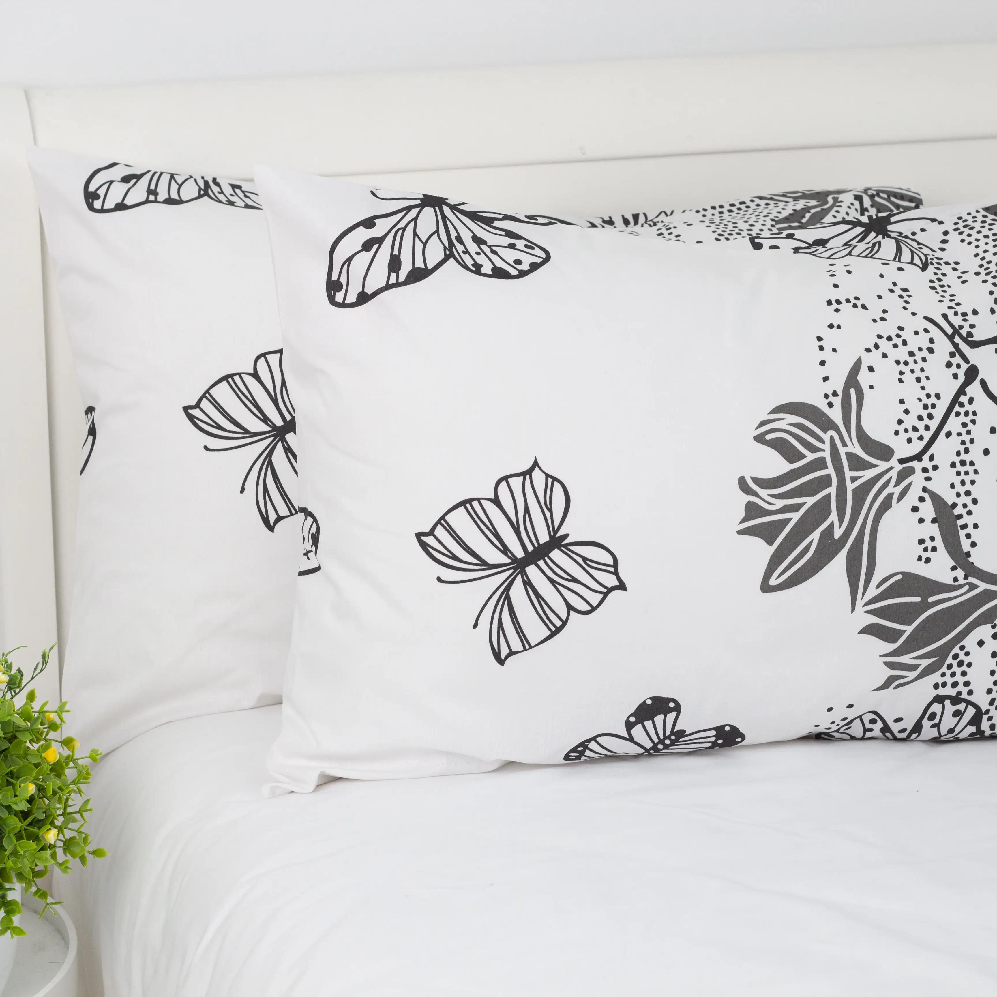 Комплект наволочок ТЕП Black Butterfly FR, 50x70 - Фото 2