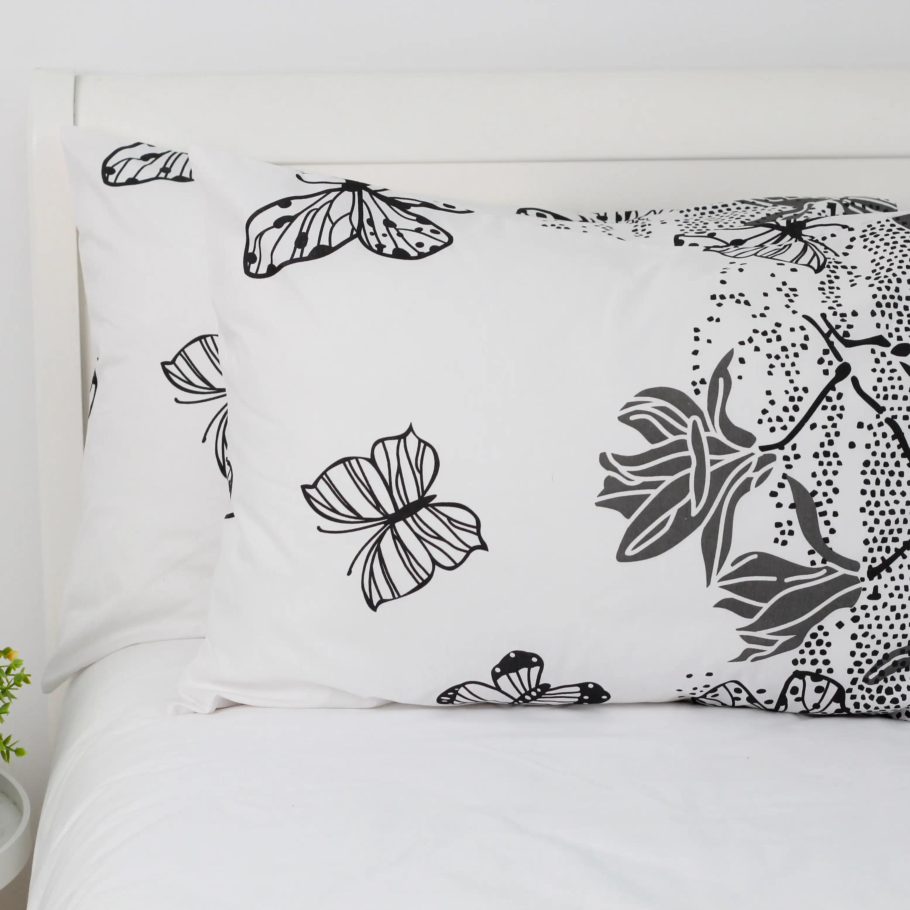 Комплект наволочок ТЕП Black Butterfly FR, 50x70 - Фото 3