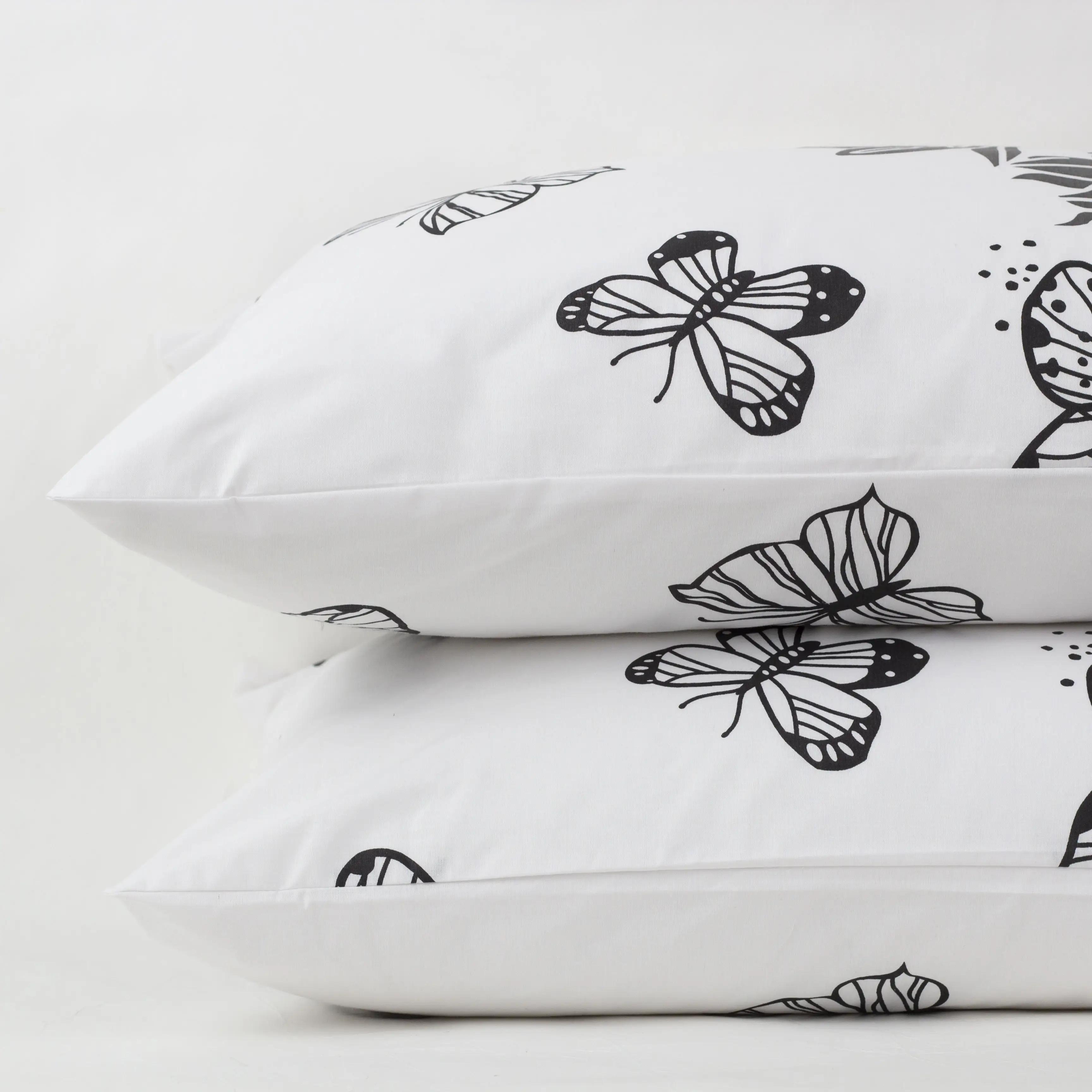 Комплект наволочок ТЕП Black Butterfly FR, 50x70 - Фото 5